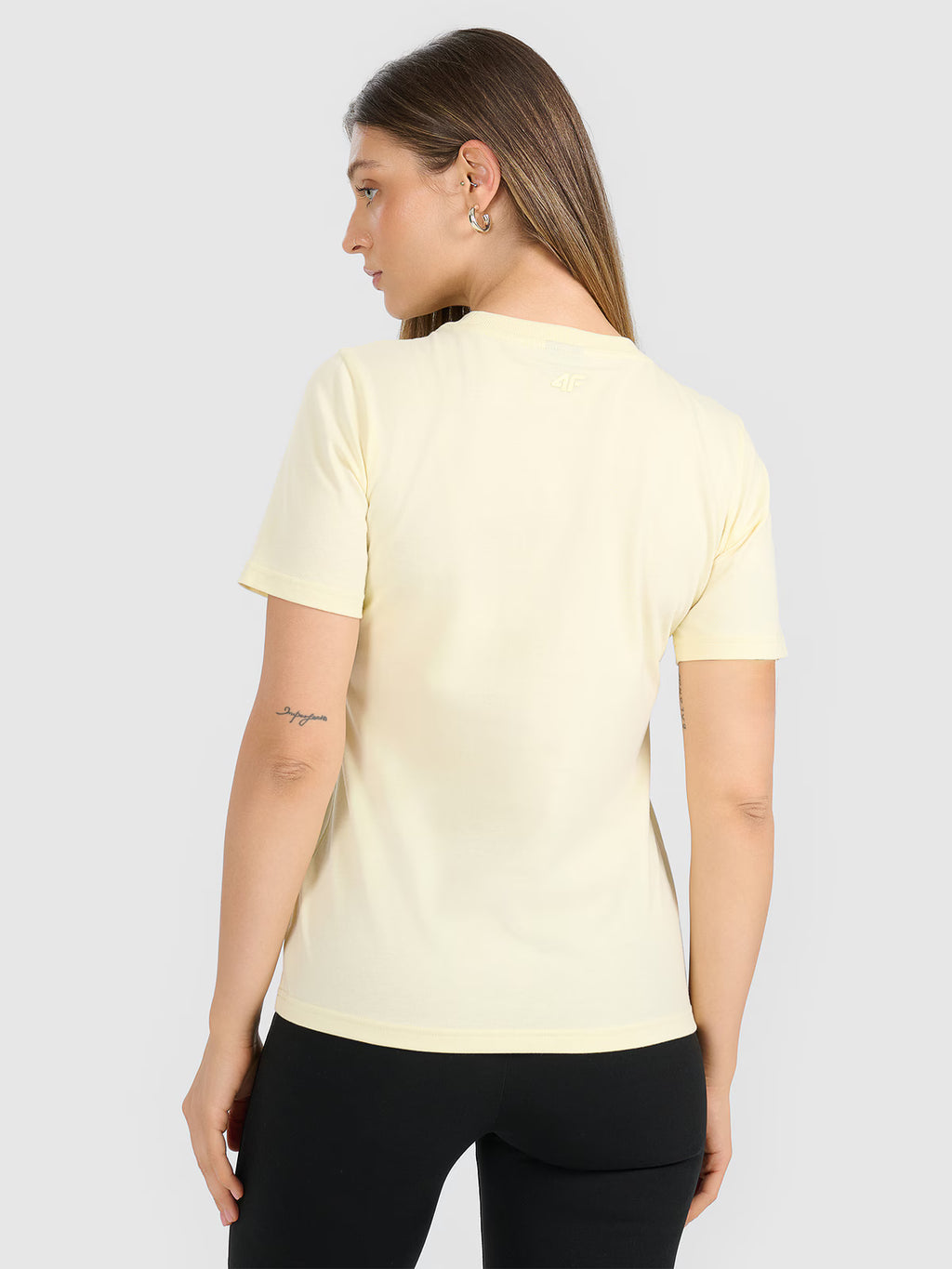 T-shirt regular z nadrukiem damski