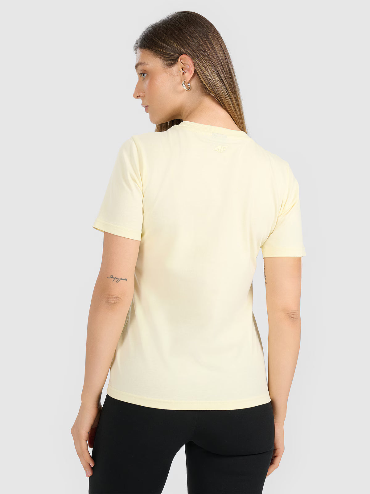 T-shirt regular z nadrukiem damski