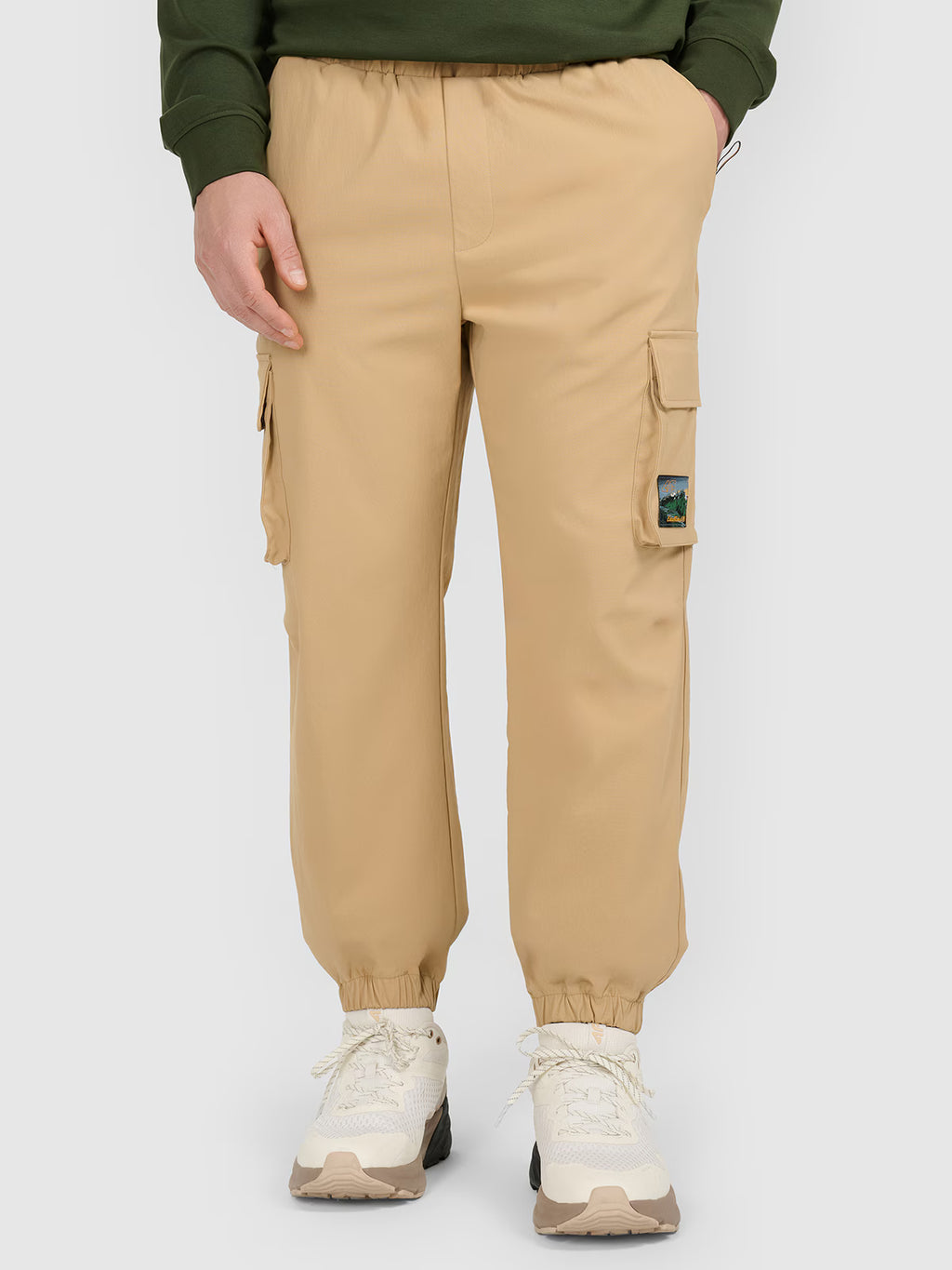 Spodnie casual cargo męskie