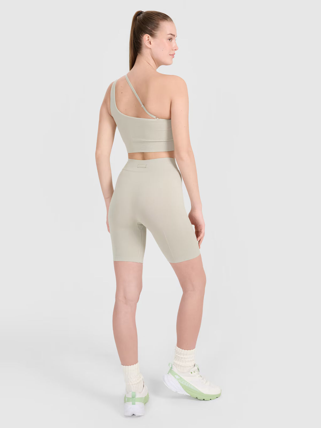 Legginsy kolarki bezszwowe treningowe damskie
