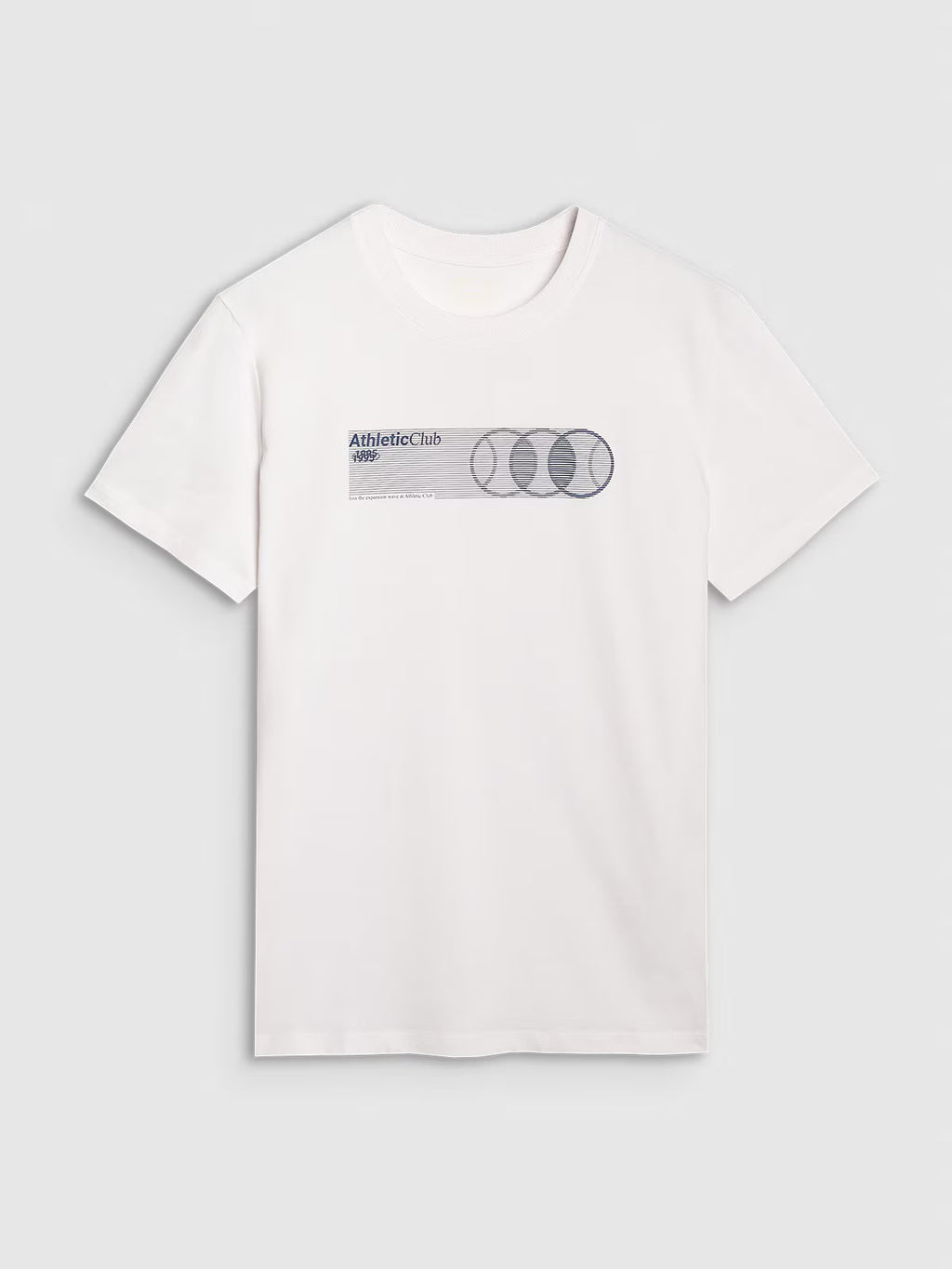T-shirt regular z nadrukiem męski