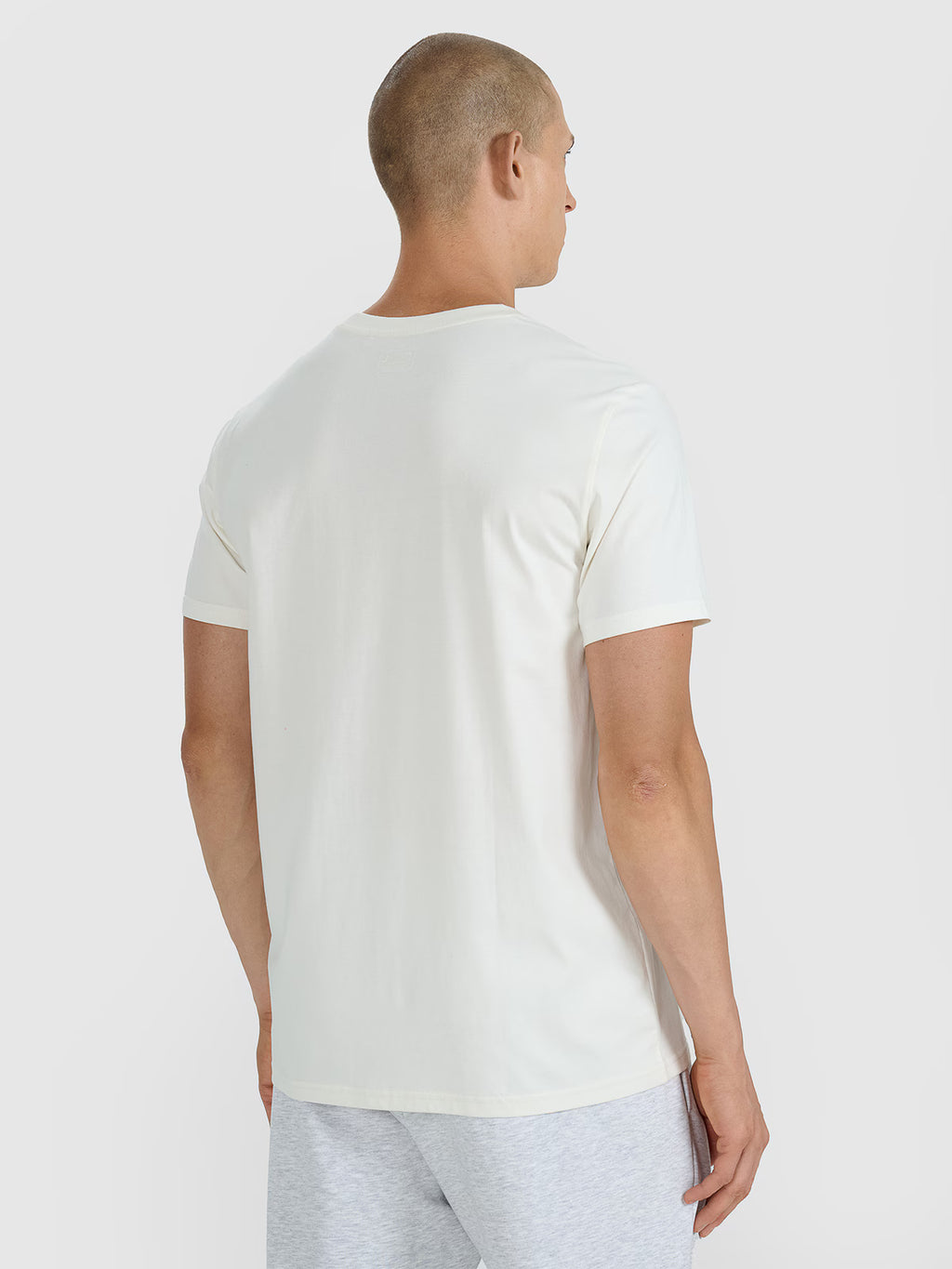 T-shirt regular z nadrukiem męski