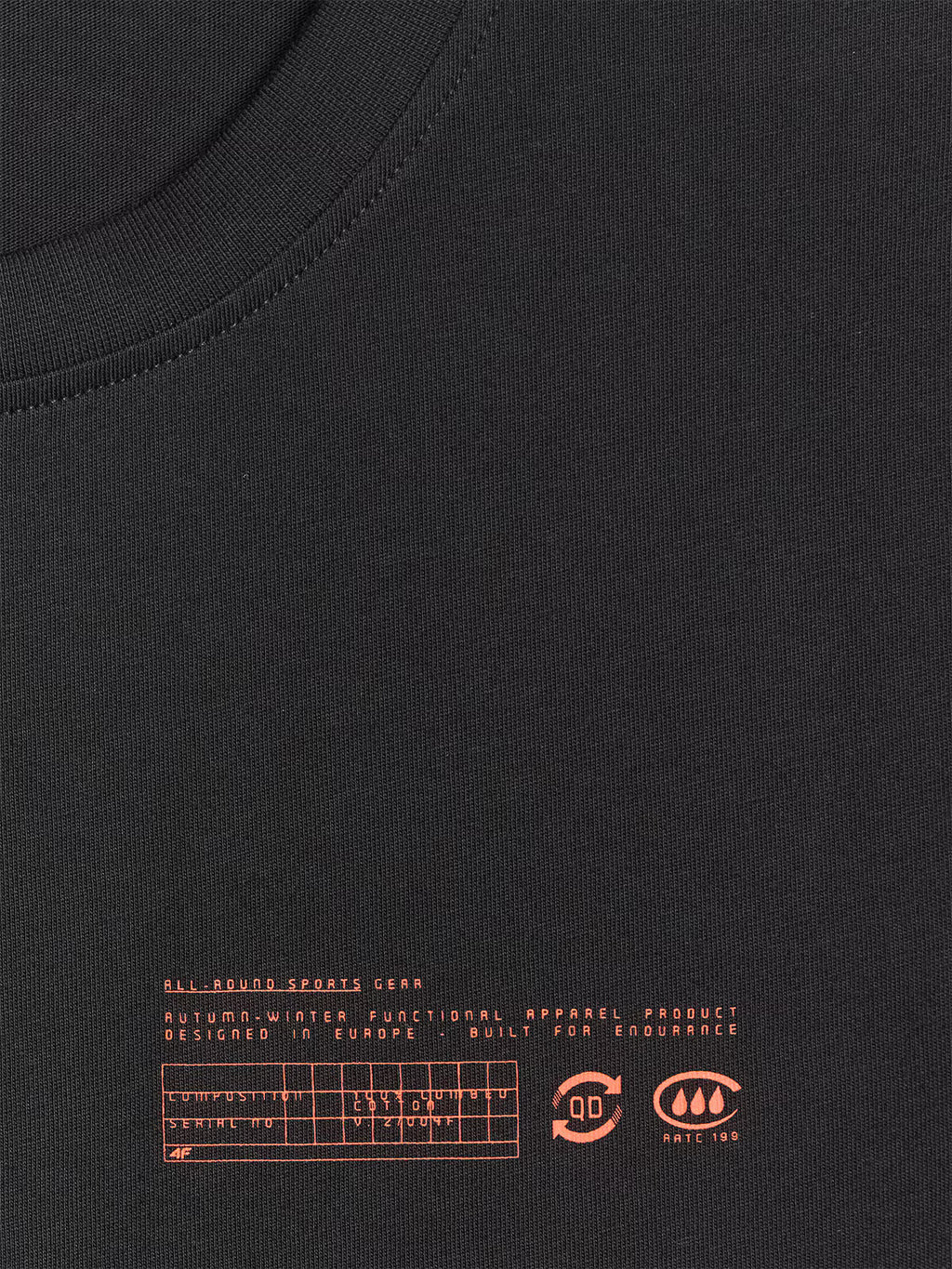 T-shirt regular z nadrukiem męski