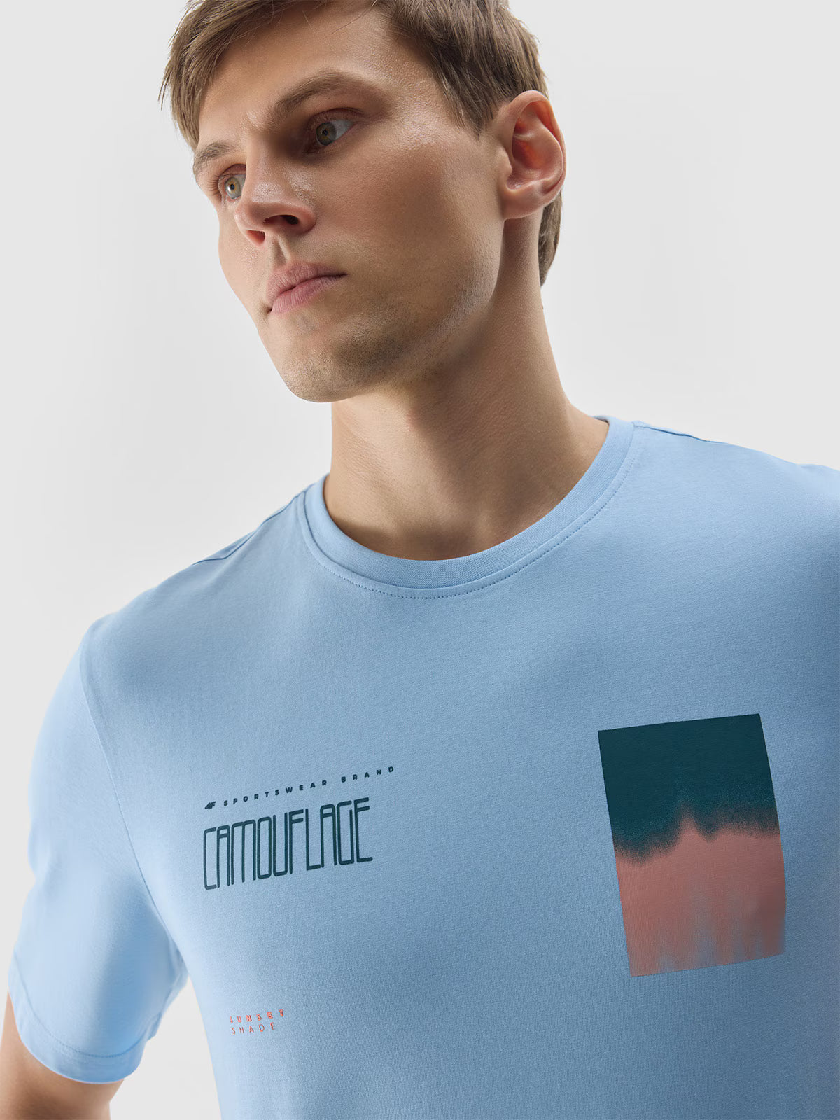 T-shirt z nadrukiem męski