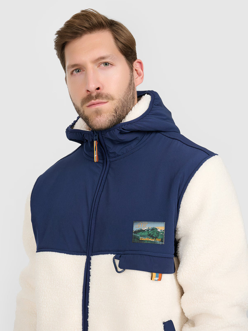 Polar sherpa regular z kapturem męski