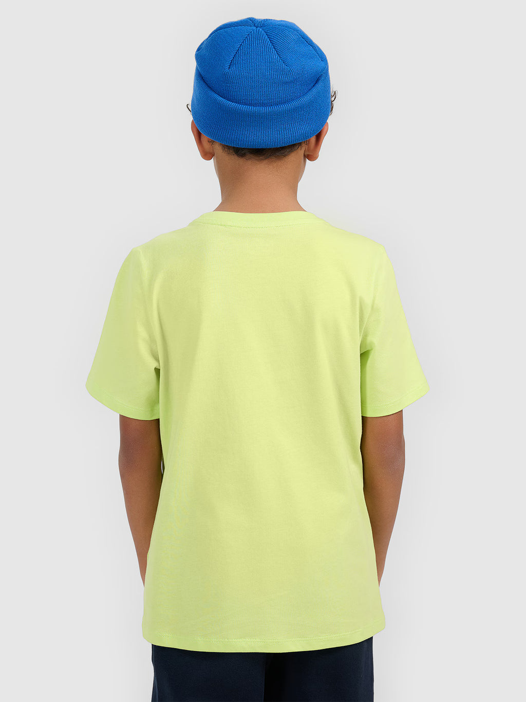 T-shirt regular gładki chłopięcy