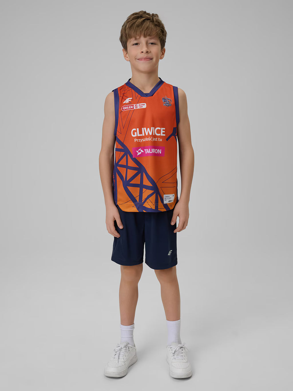 Koszulka meczowa replika domowa z sezonu 2024/25 dziecięca 4F x GTK Gliwice