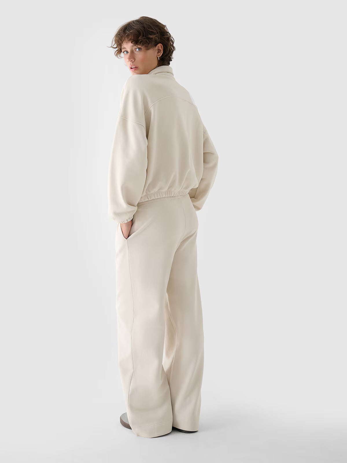Bluza dresowa bez kaptura damska