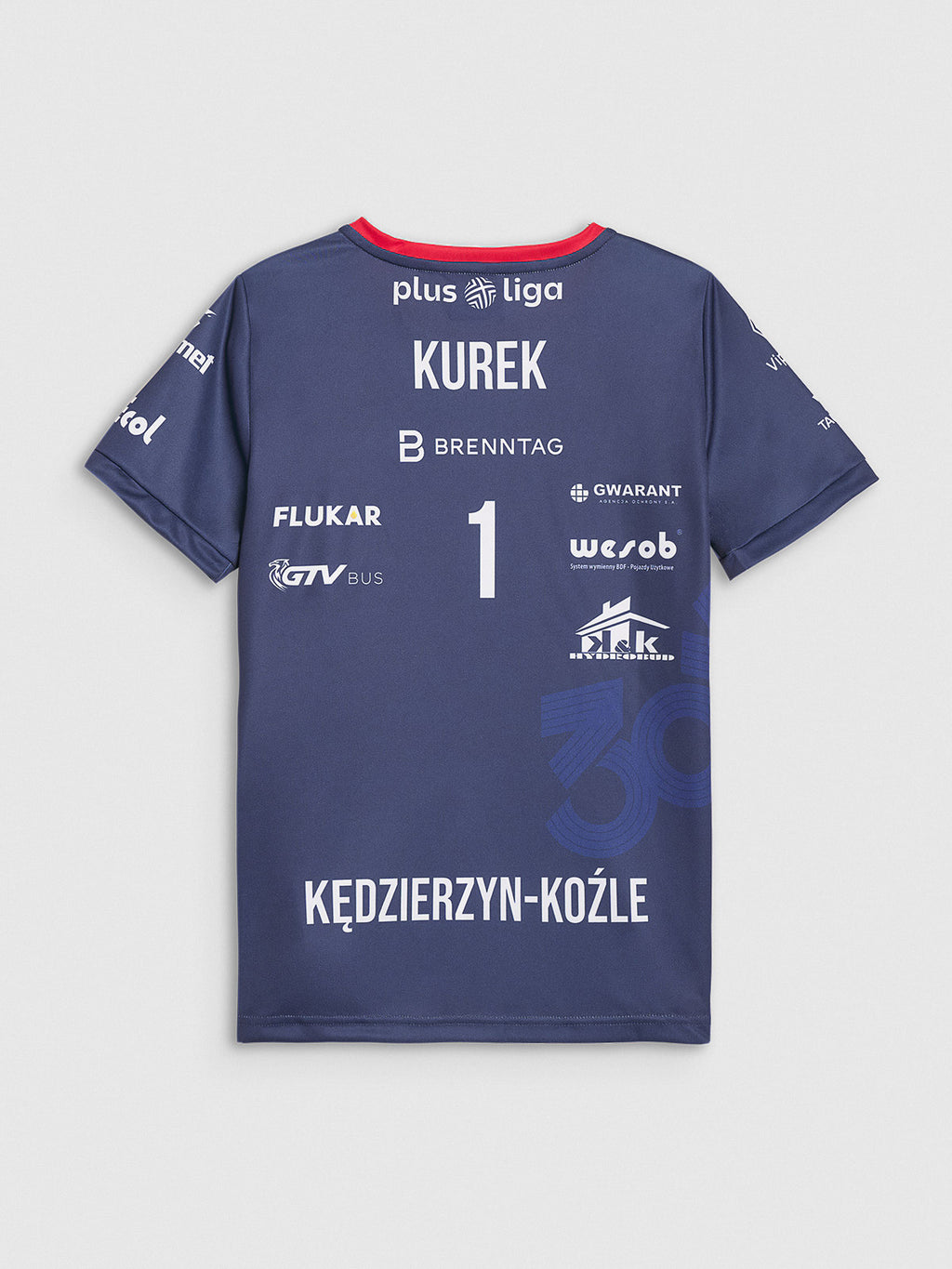 Koszulka meczowa replika domowa z sezonu 2024/2025 dziecięca 4F x Zaksa Kędzierzyn-Koźle - Kurek