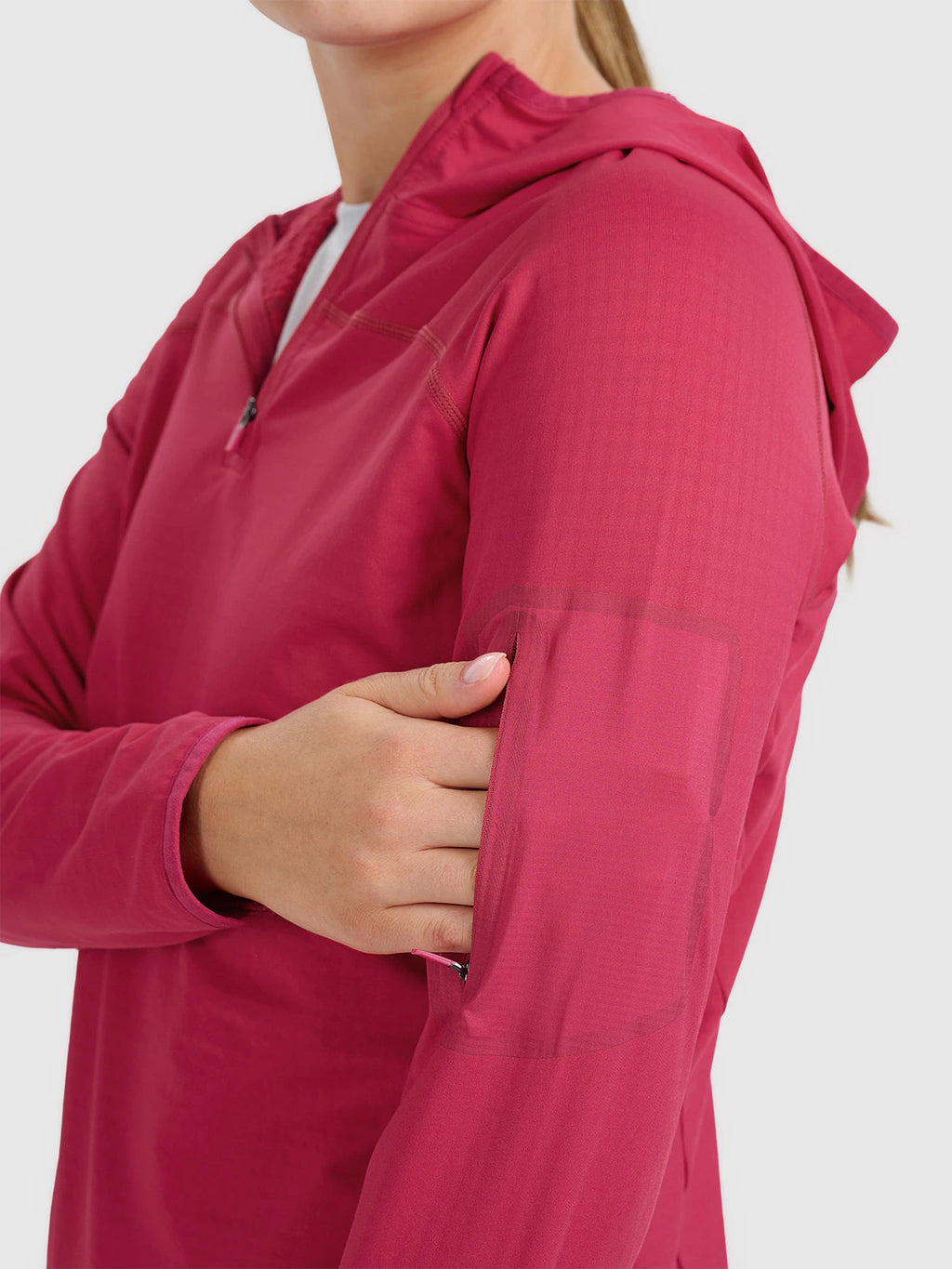Bluza trekkingowa regular szybkoschnąca damska
