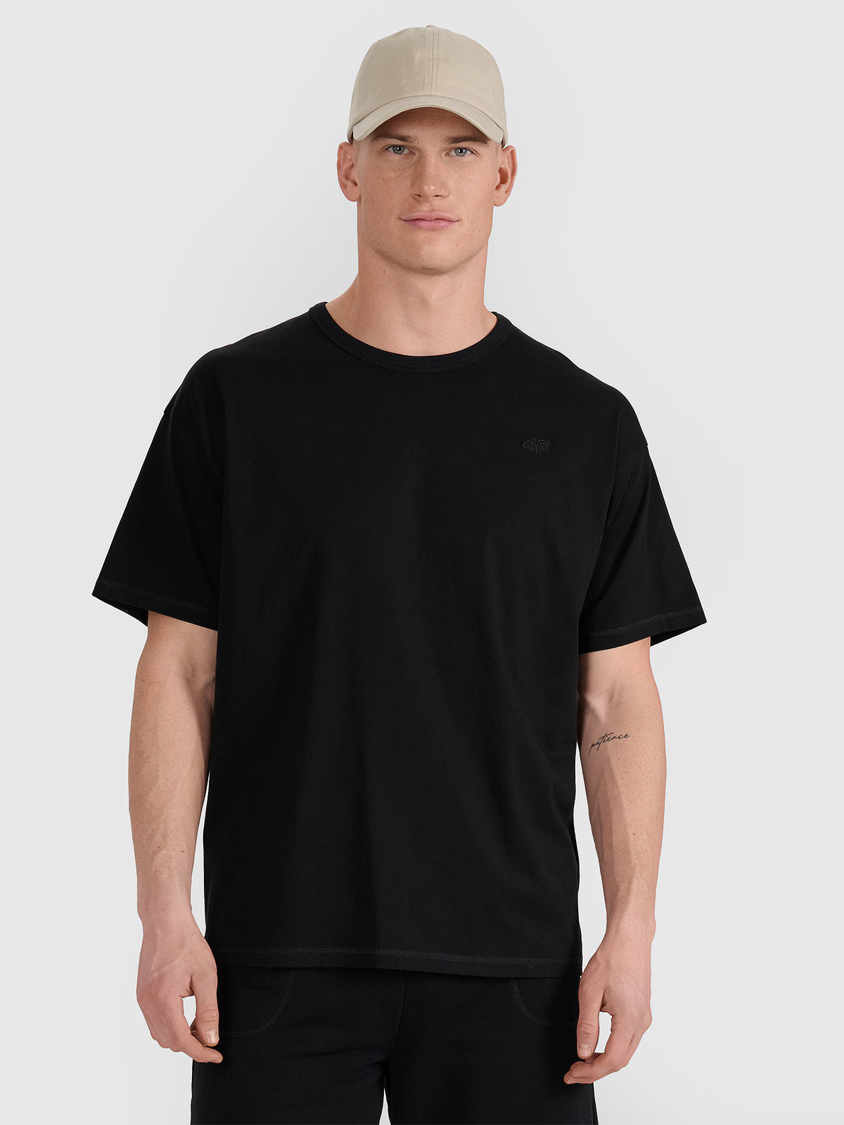 T-shirt oversize gładki uniseks