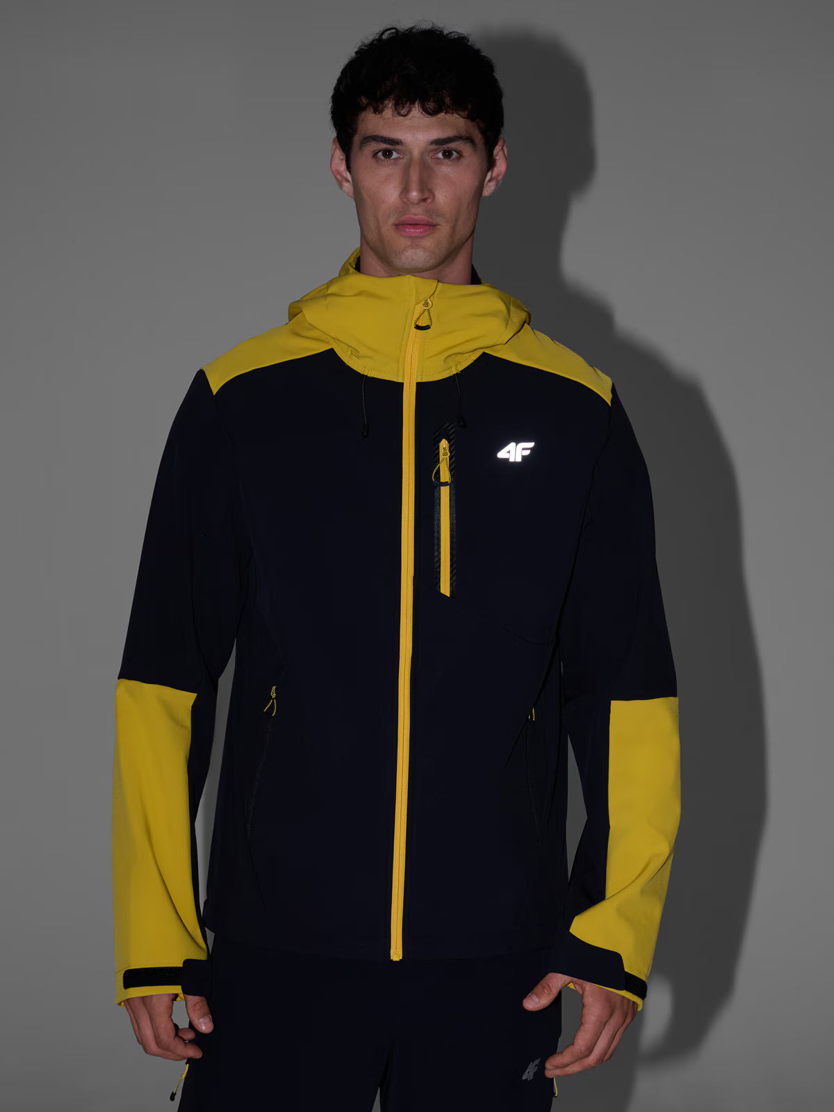 Kurtka softshell wiatroodporna membrana 8000 męska