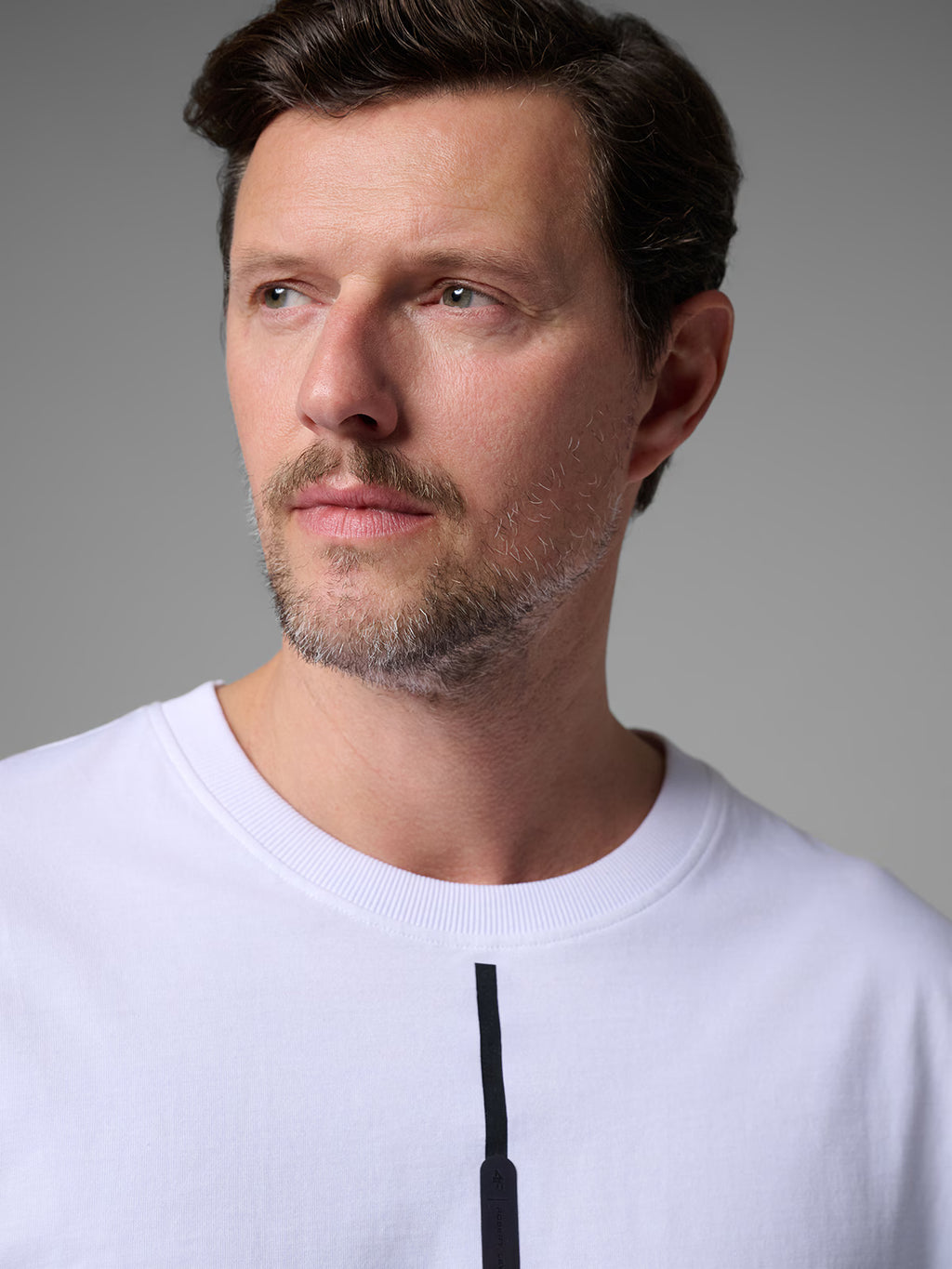 T-shirt loose z nadrukiem męski 4F x Robert Lewandowski