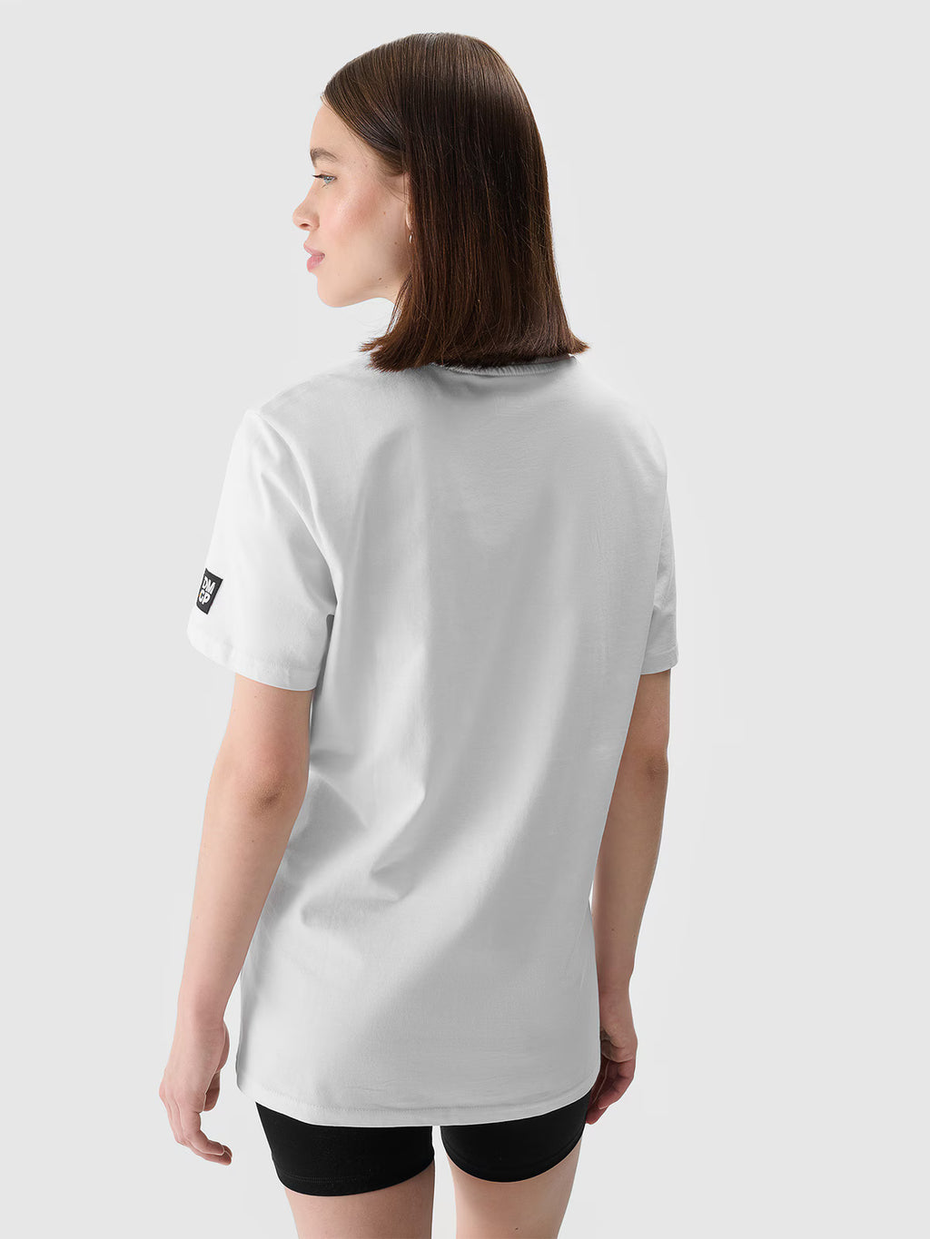 T-shirt regular z nadrukiem uniseks 4F x Drift Masters