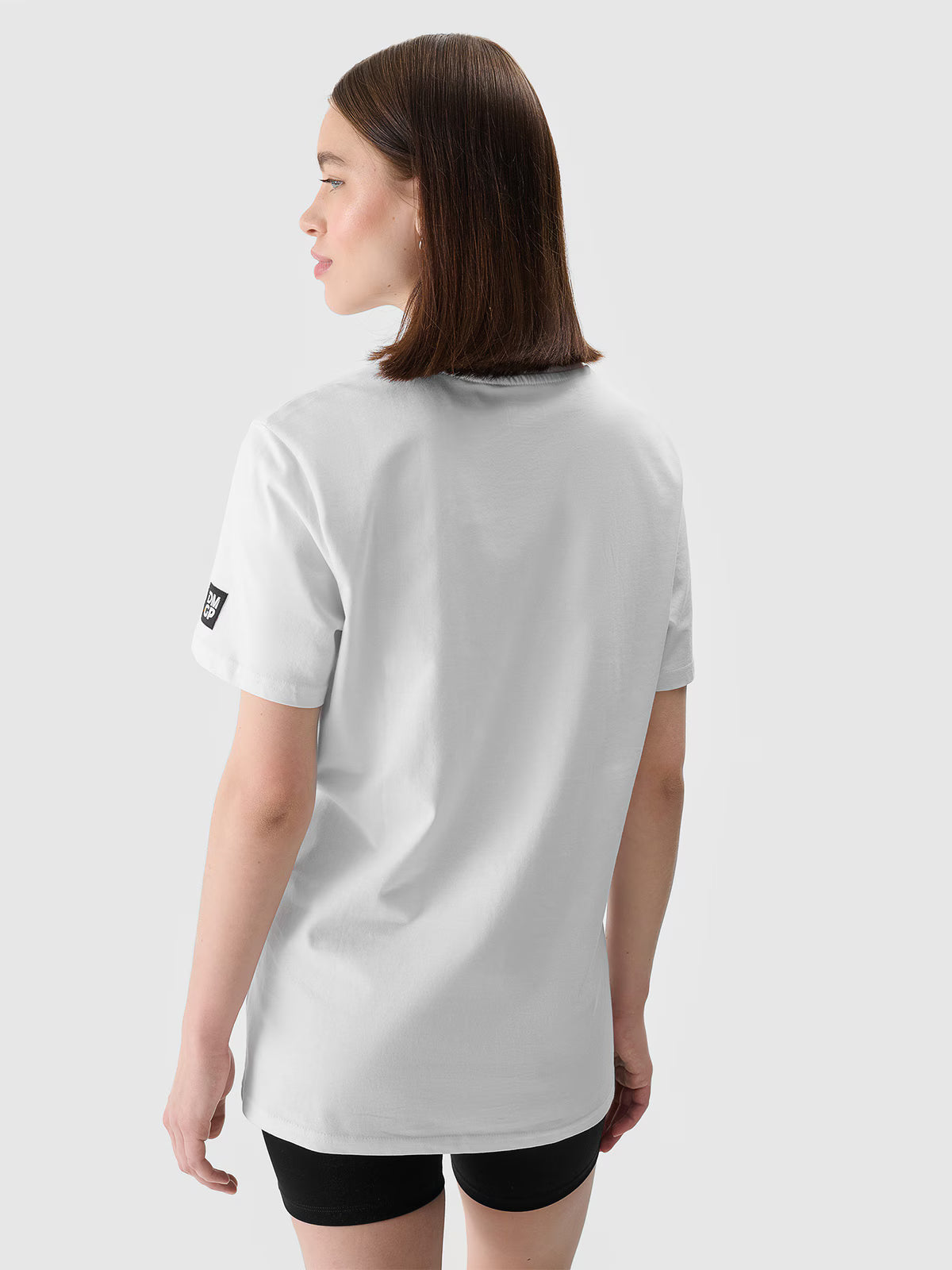 T-shirt regular z nadrukiem uniseks 4F x Drift Masters
