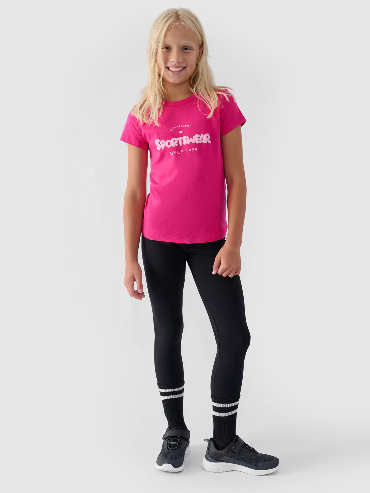 Legginsy dzianinowe dziewczęce