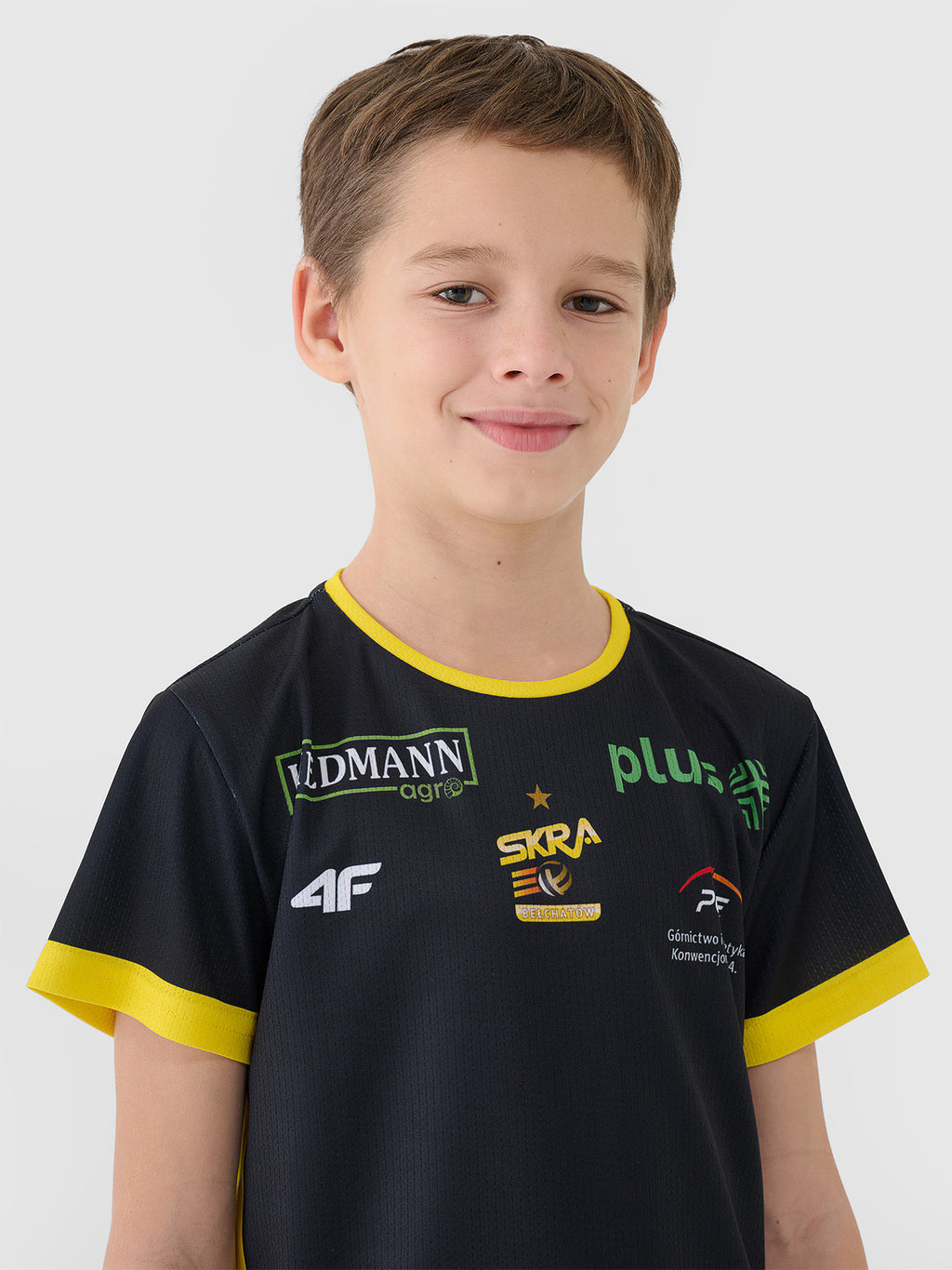 Koszulka meczowa replika wyjazdowa z sezonu 2024/25 dziecięca 4F x PGE GiEK Skra Bełchatów
