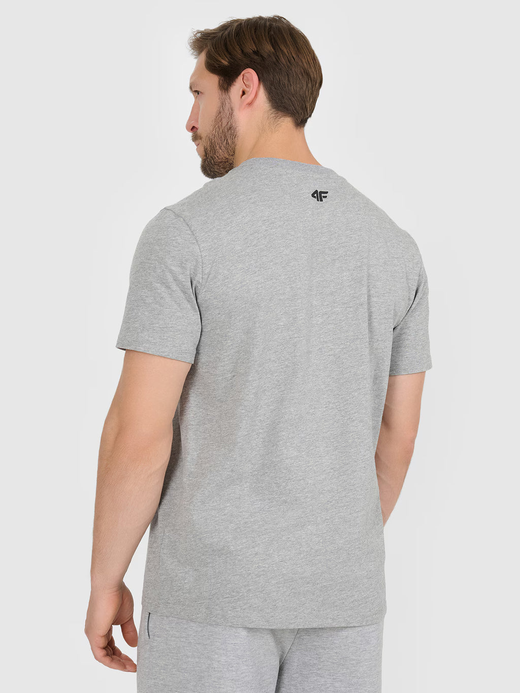 T-shirt regular z nadrukiem męski