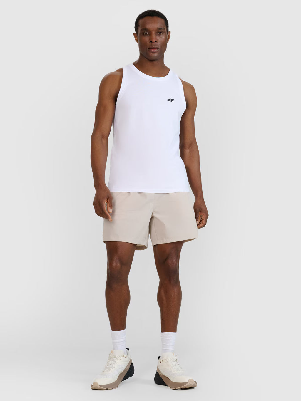 Tank top regular gładki męski