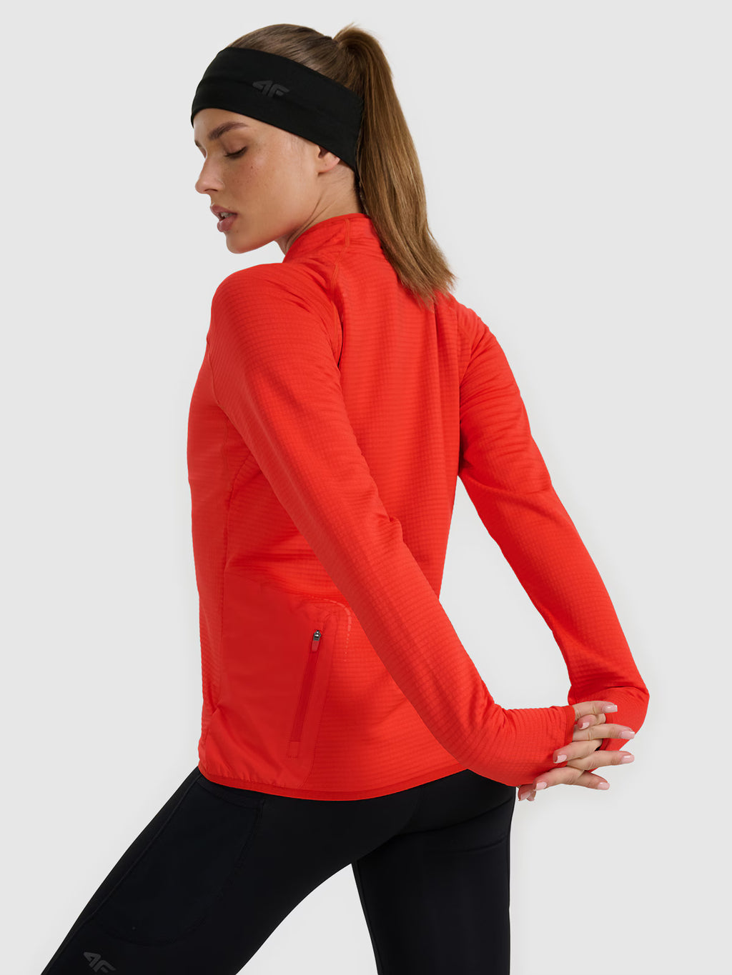 Bluza do biegania regular szybkoschnąca damska