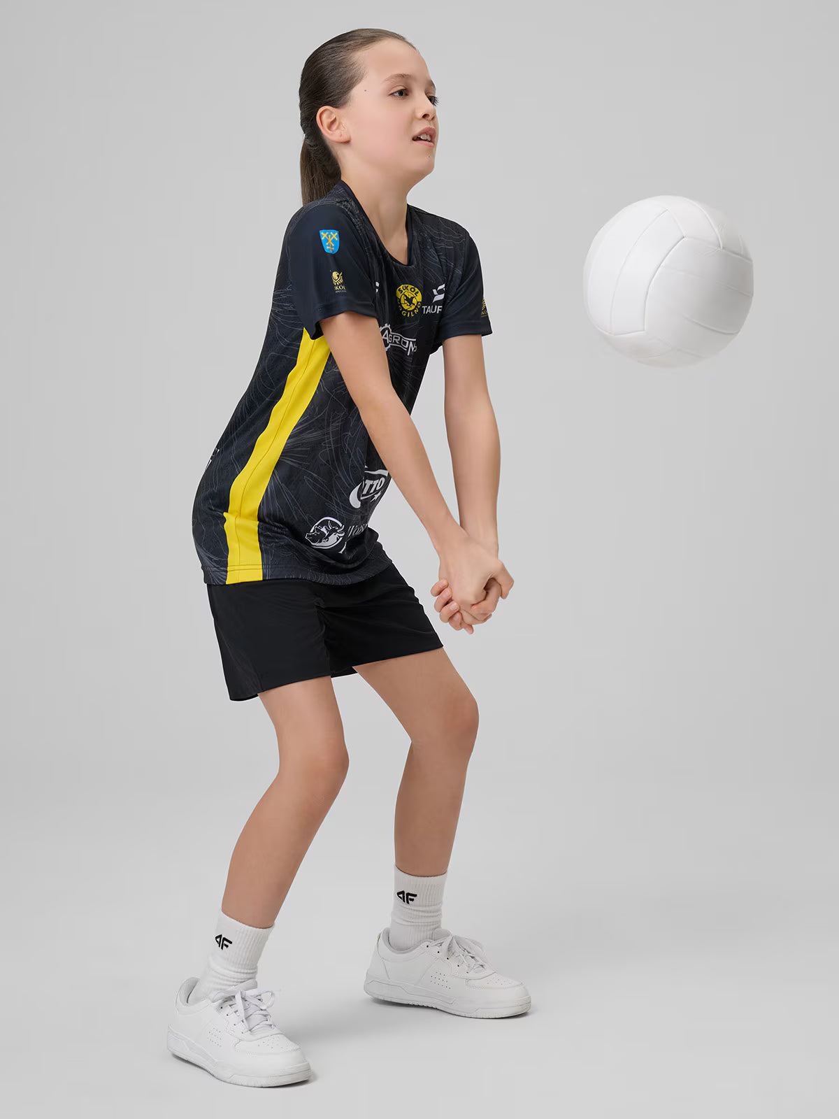 Koszulka meczowa replika domowa z sezonu 2025/26 dziecięca 4F x Sokół & Hagric Mogilno