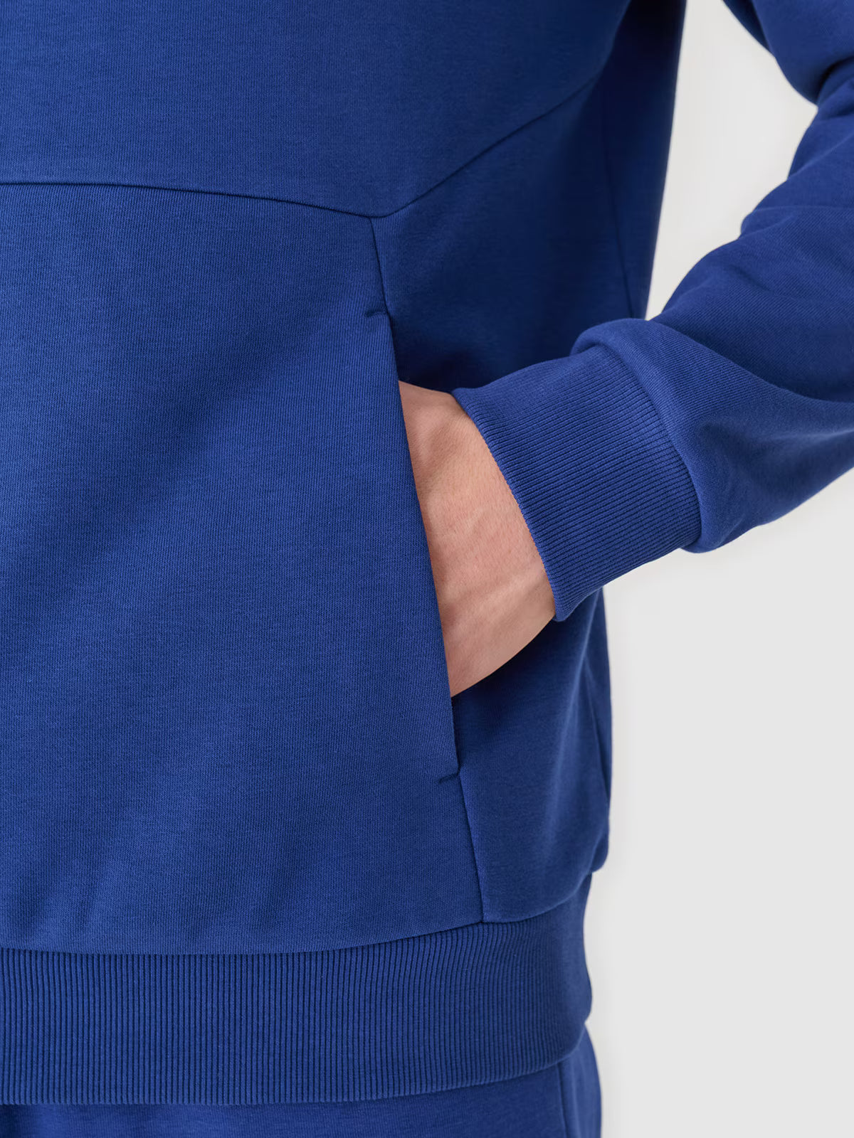 Bluza dresowa nierozpinana bez kaptura męska