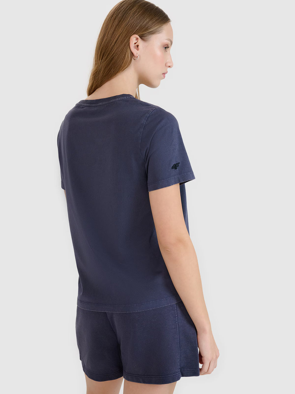 T-shirt regular z nadrukiem damski