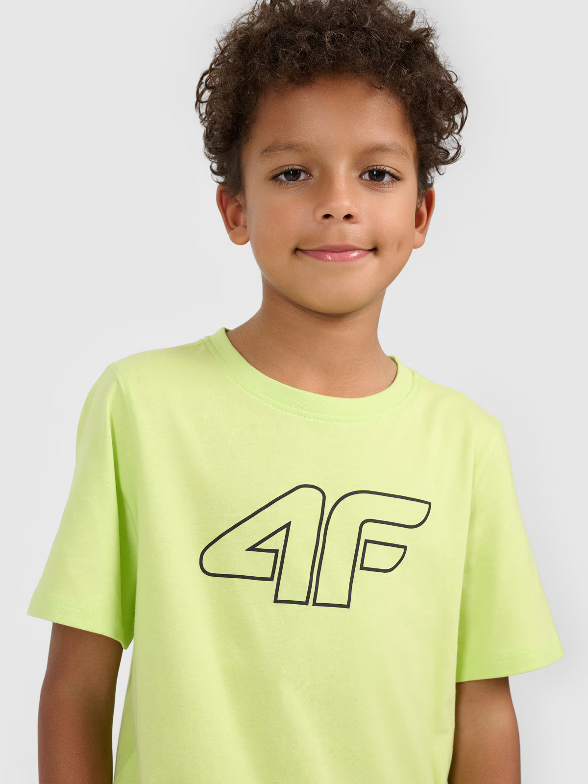 T-shirt regular z nadrukiem chłopięcy