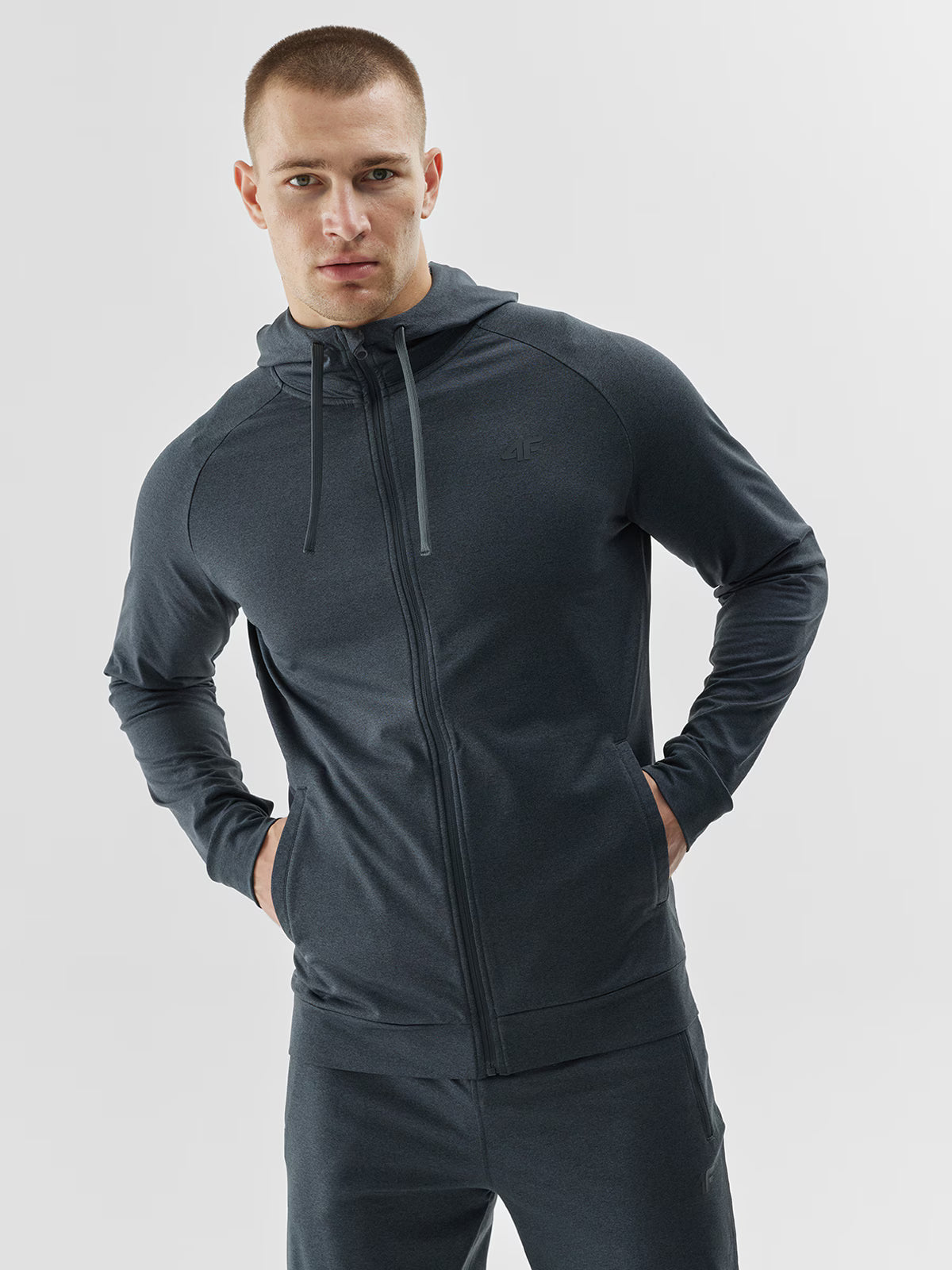Bluza treningowa regular szybkoschnąca męska