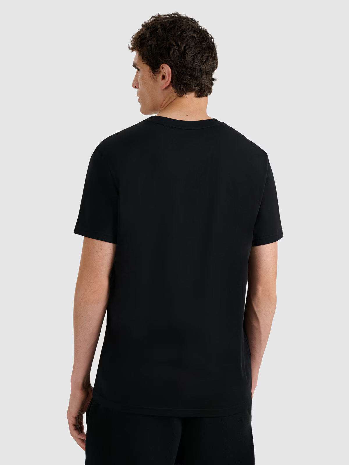 T-shirt regular z nadrukiem męski