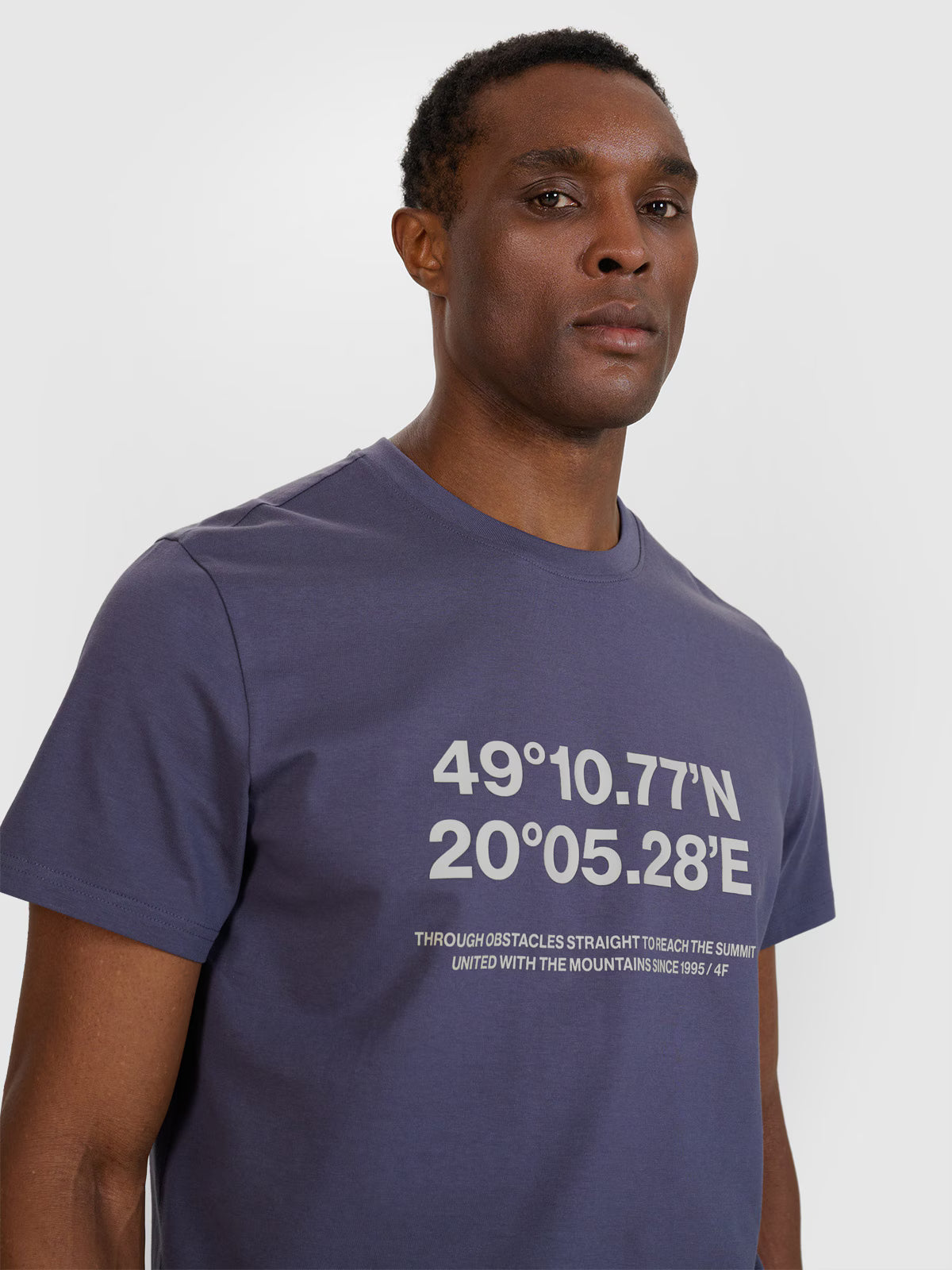 T-shirt regular z nadrukiem męski