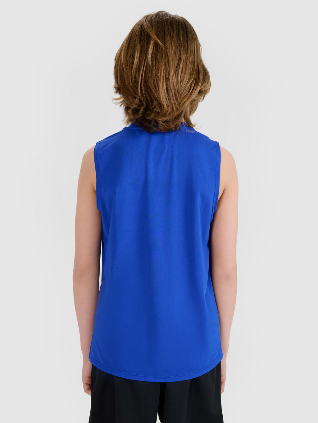 Tank top sportowy szybkoschnący chłopięcy