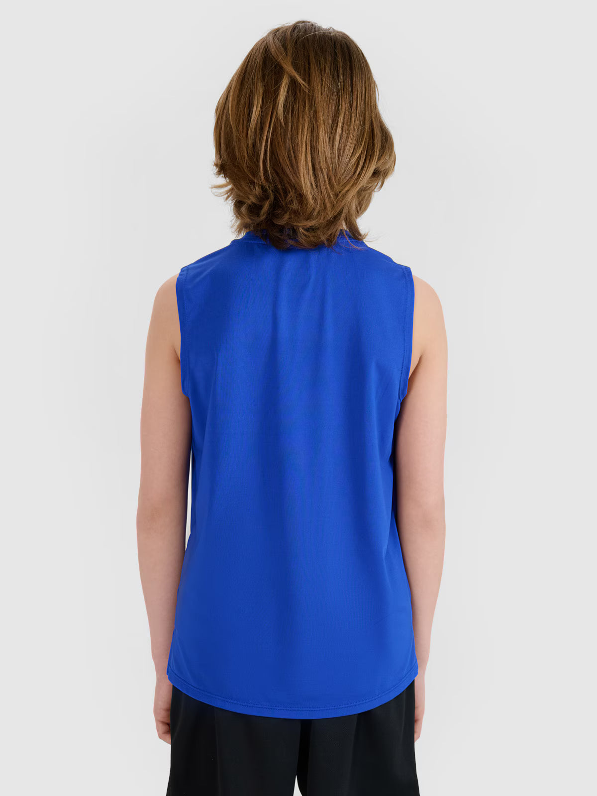 Tank top sportowy szybkoschnący chłopięcy