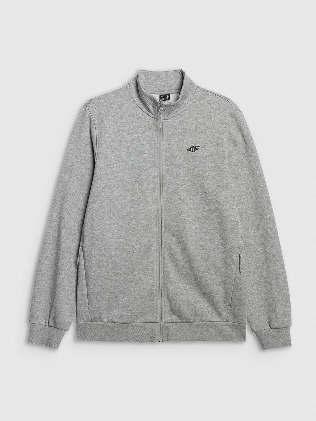 Bluza dresowa rozpinana bez kaptura męska