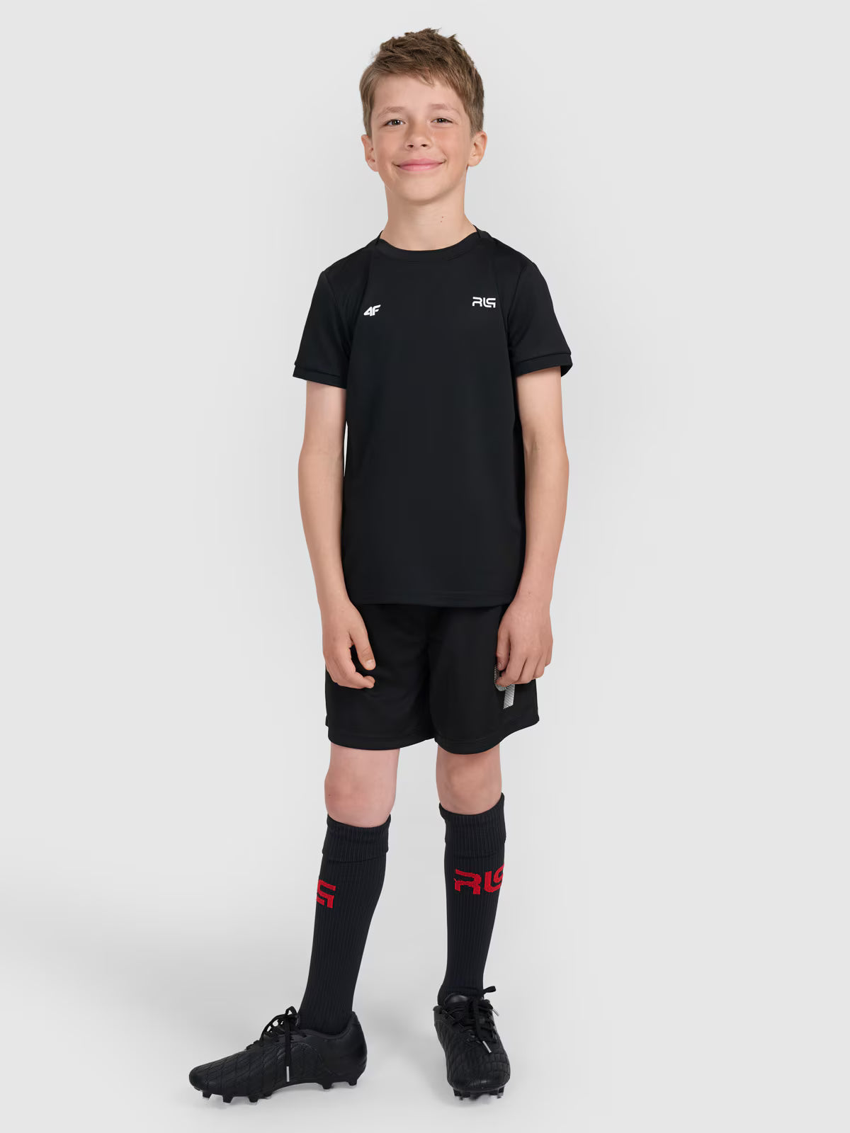 Spodenki sportowe dziecięce 4F JUNIOR x Robert Lewandowski