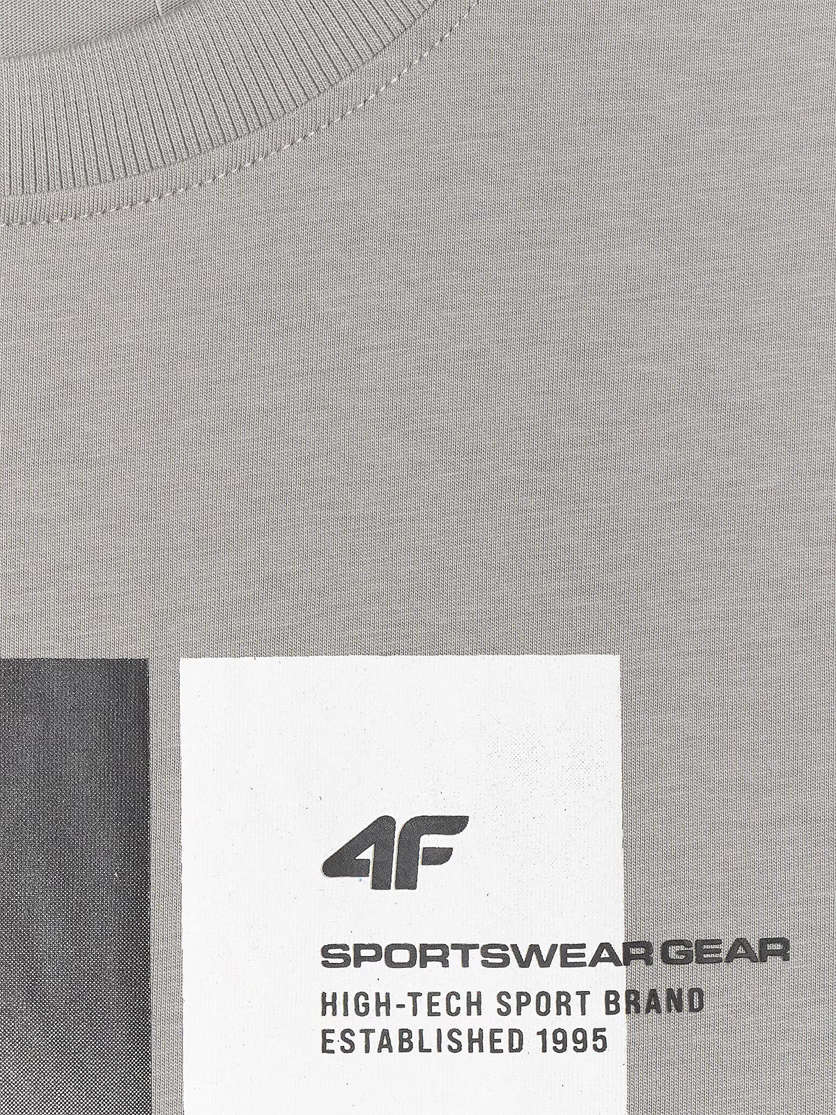 T-shirt regular z nadrukiem męski