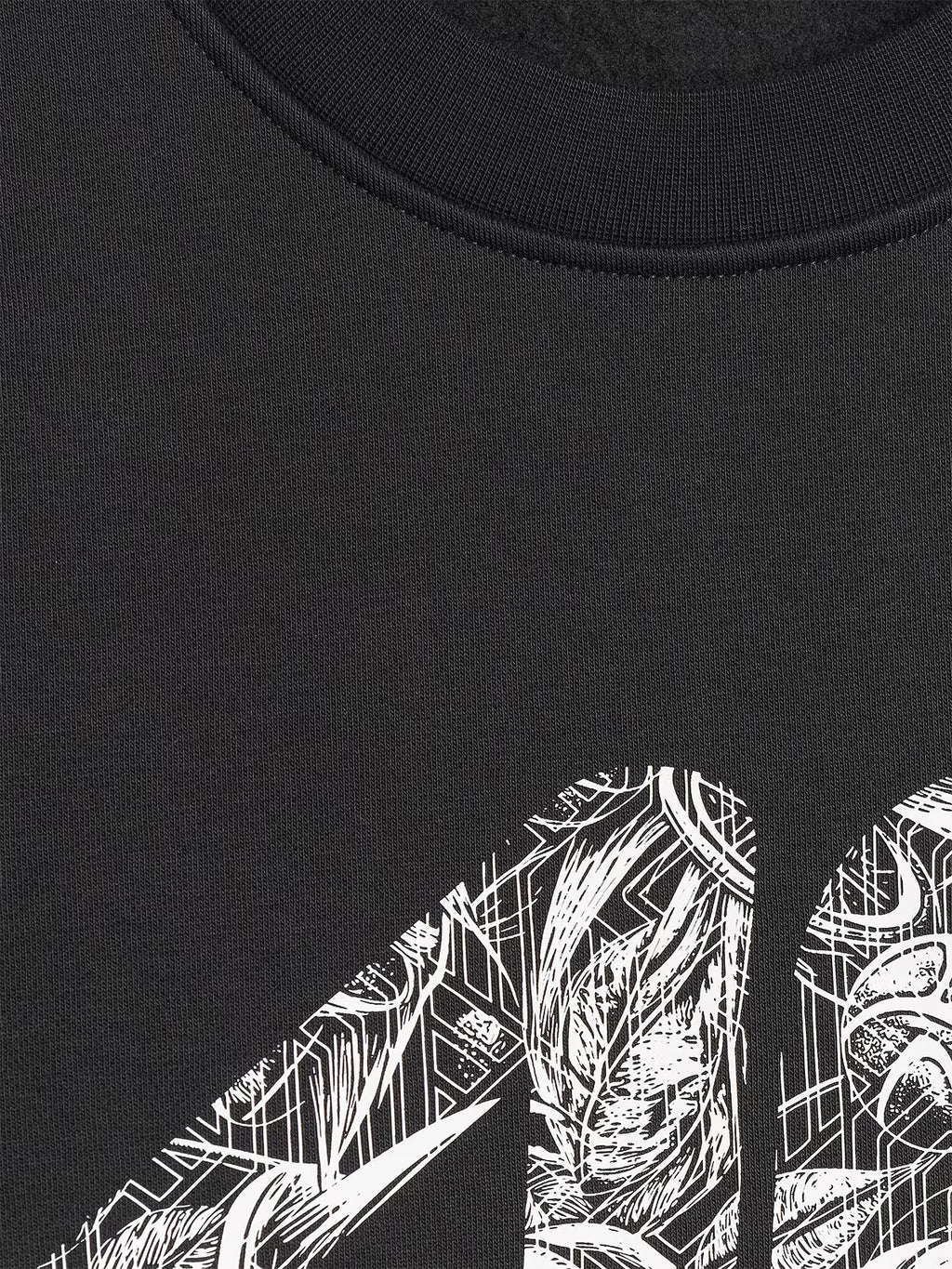 Bluza dresowa nierozpinana bez kaptura męska