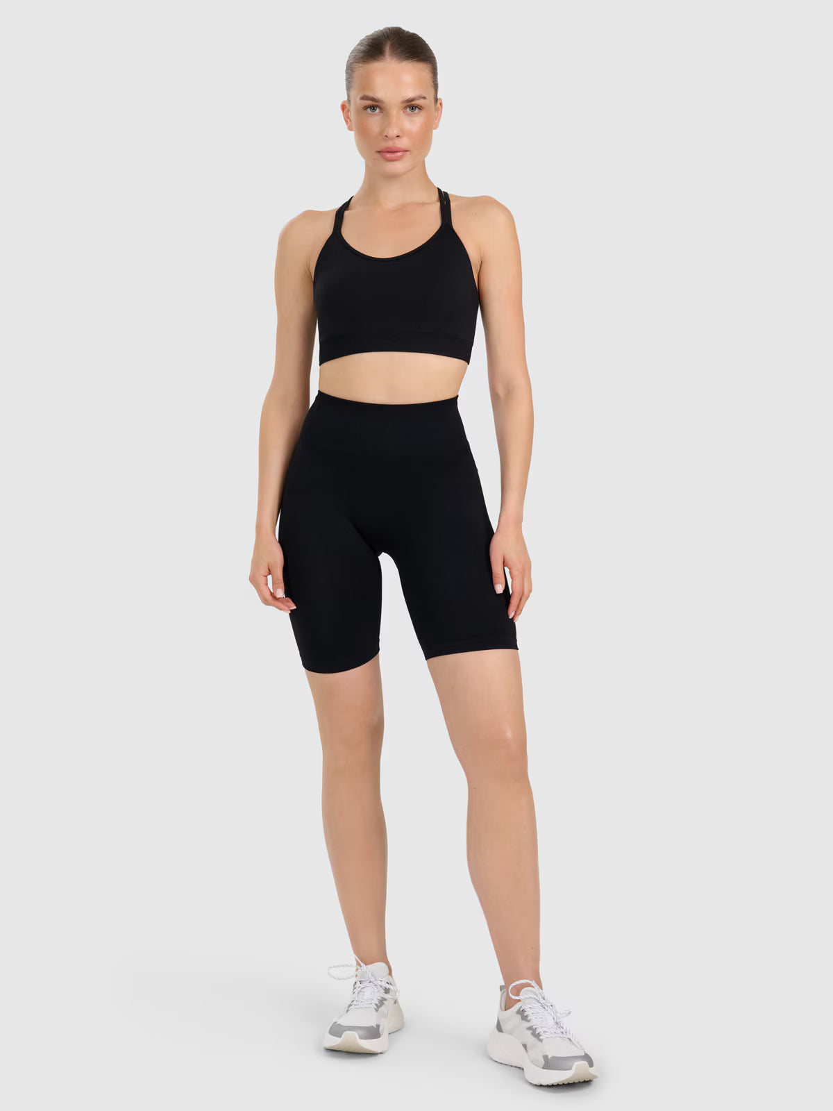 Legginsy kolarki treningowe bezszwowe damskie
