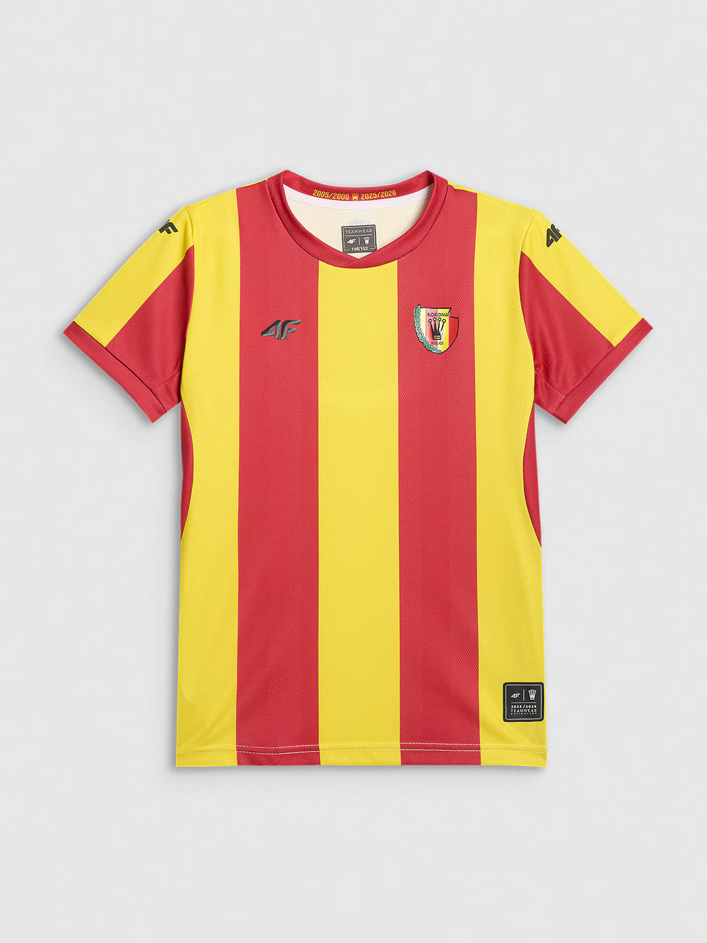 Koszulka klubowa domowa z sezonu 2025/26 dziecięca 4F x Korona Kielce
