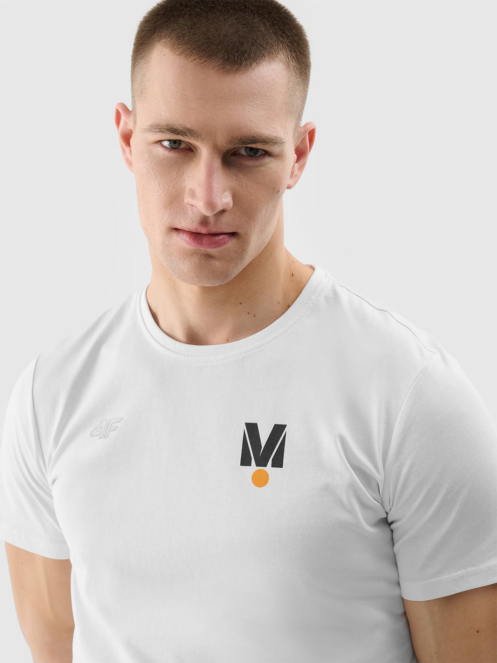 T-shirt regular z nadrukiem uniseks 4F x Drift Masters
