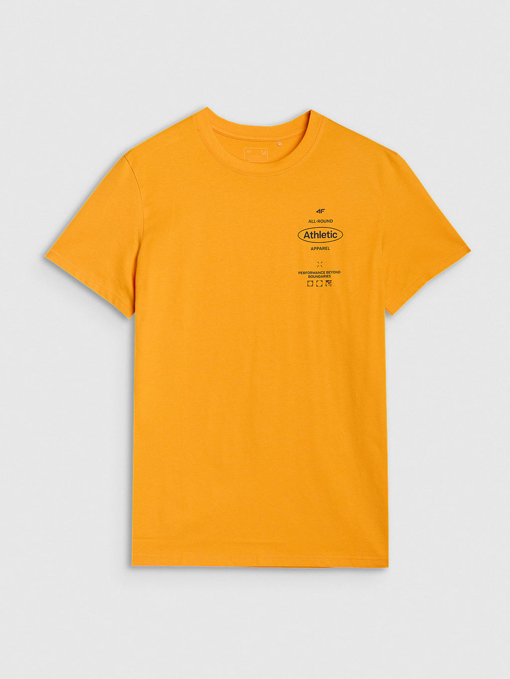 T-shirt regular z nadrukiem męski