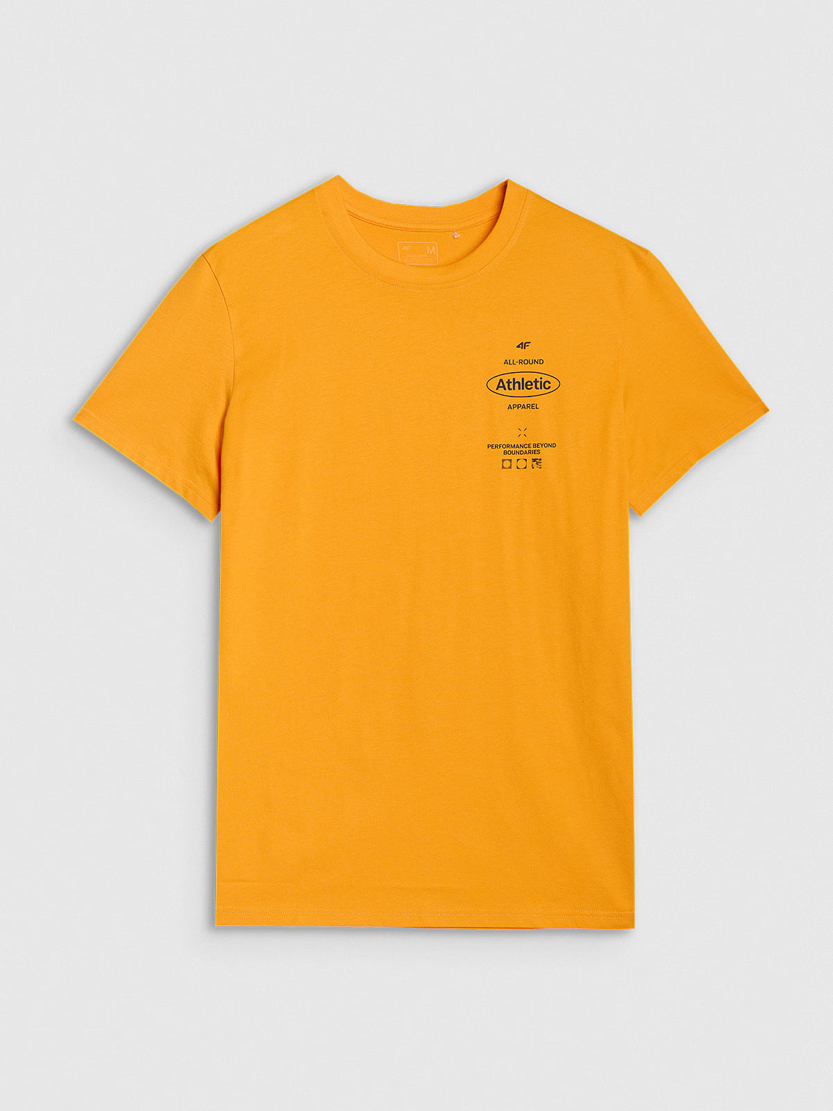T-shirt regular z nadrukiem męski