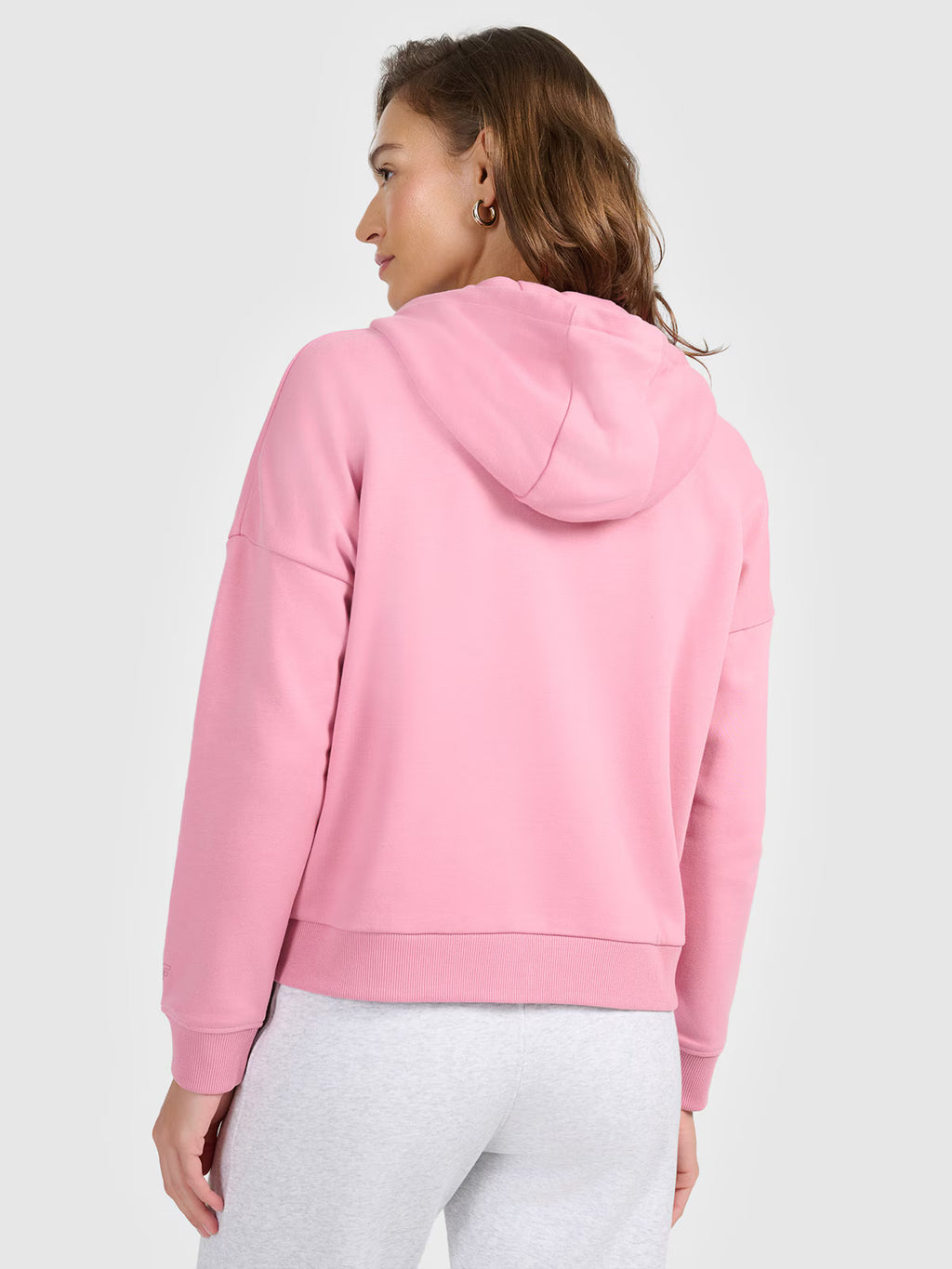 Bluza dresowa rozpinana z kapturem damska