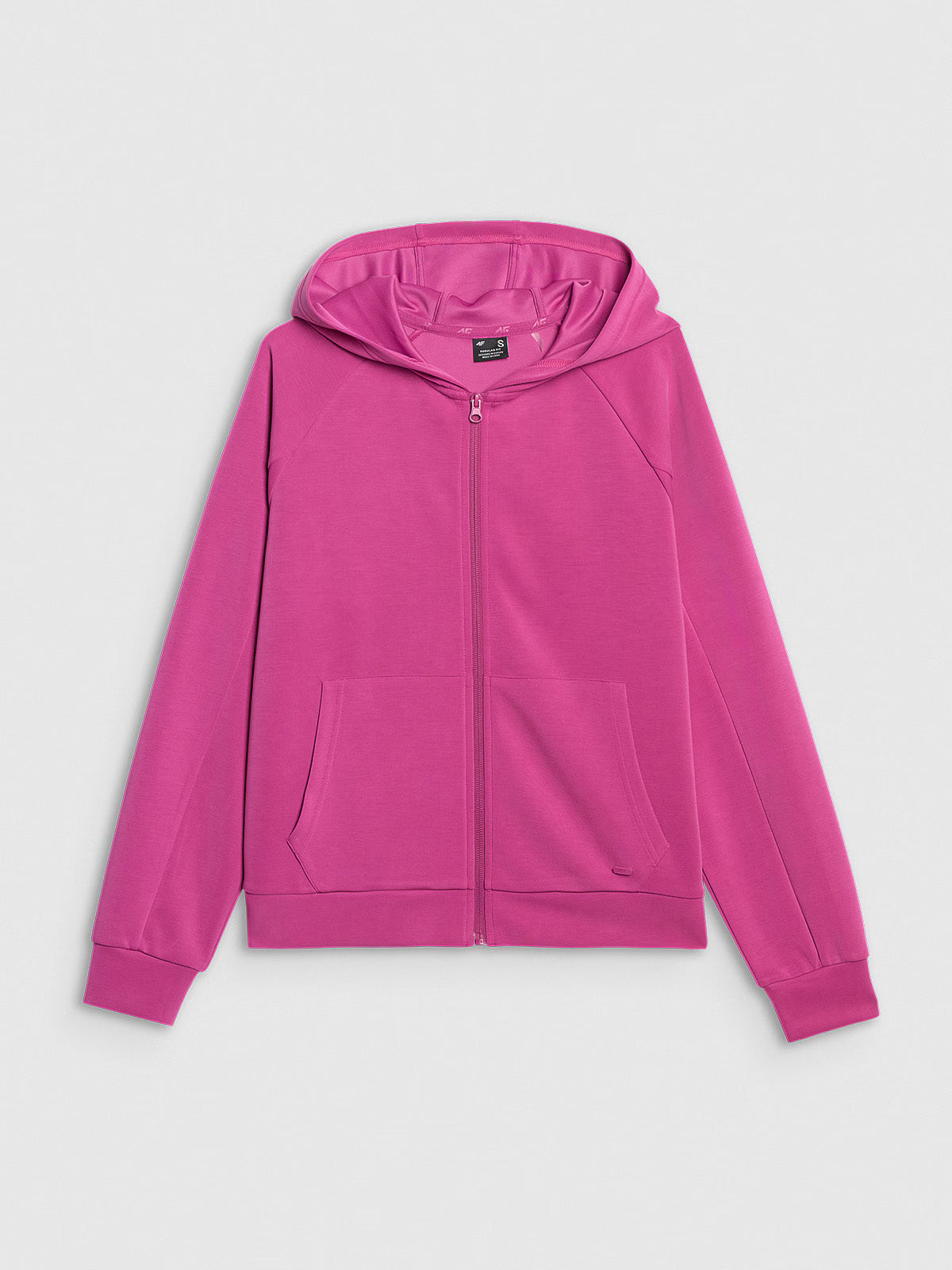 Bluza dresowa rozpinana z modalem damska