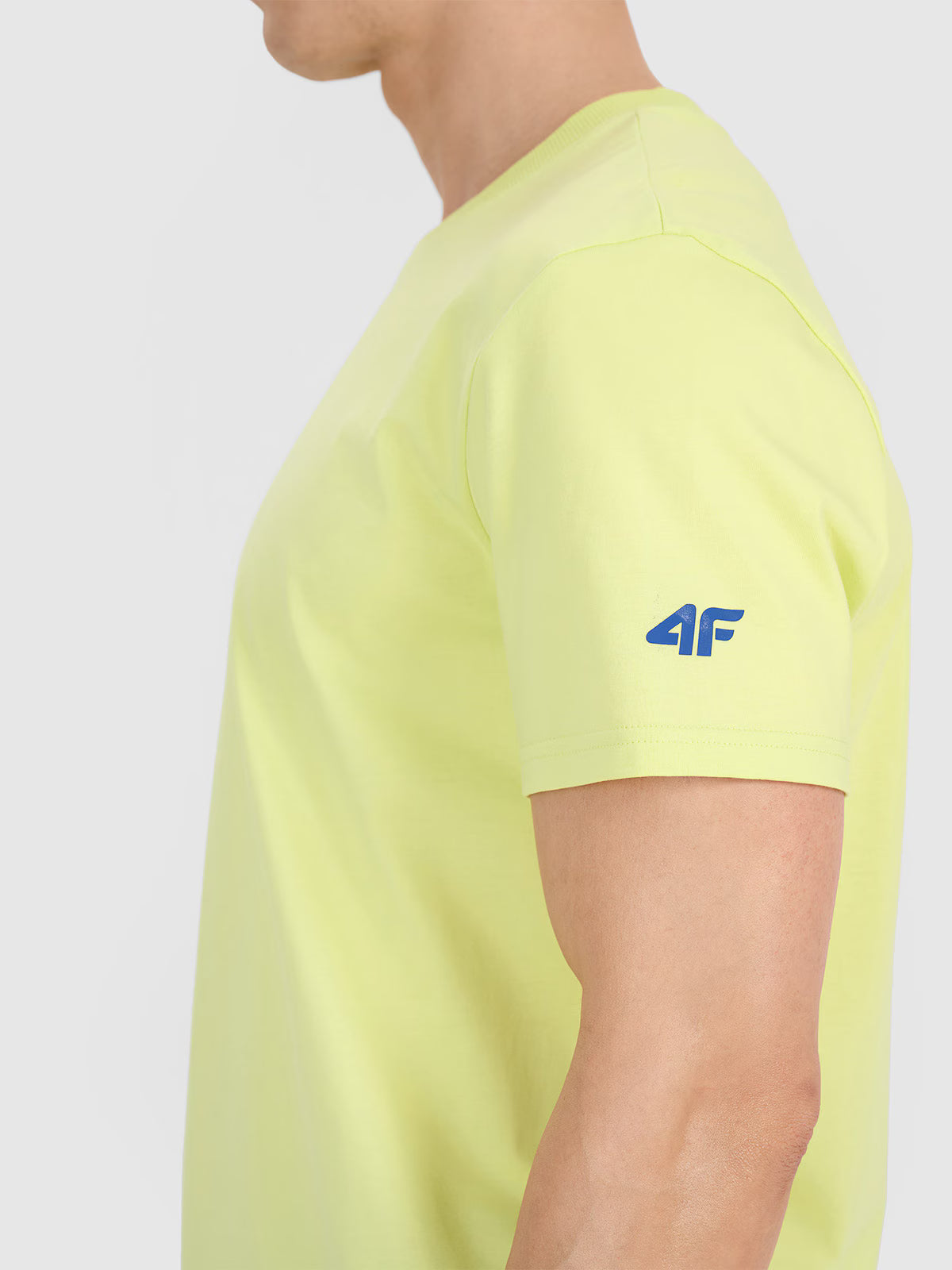 T-shirt regular z nadrukiem męski