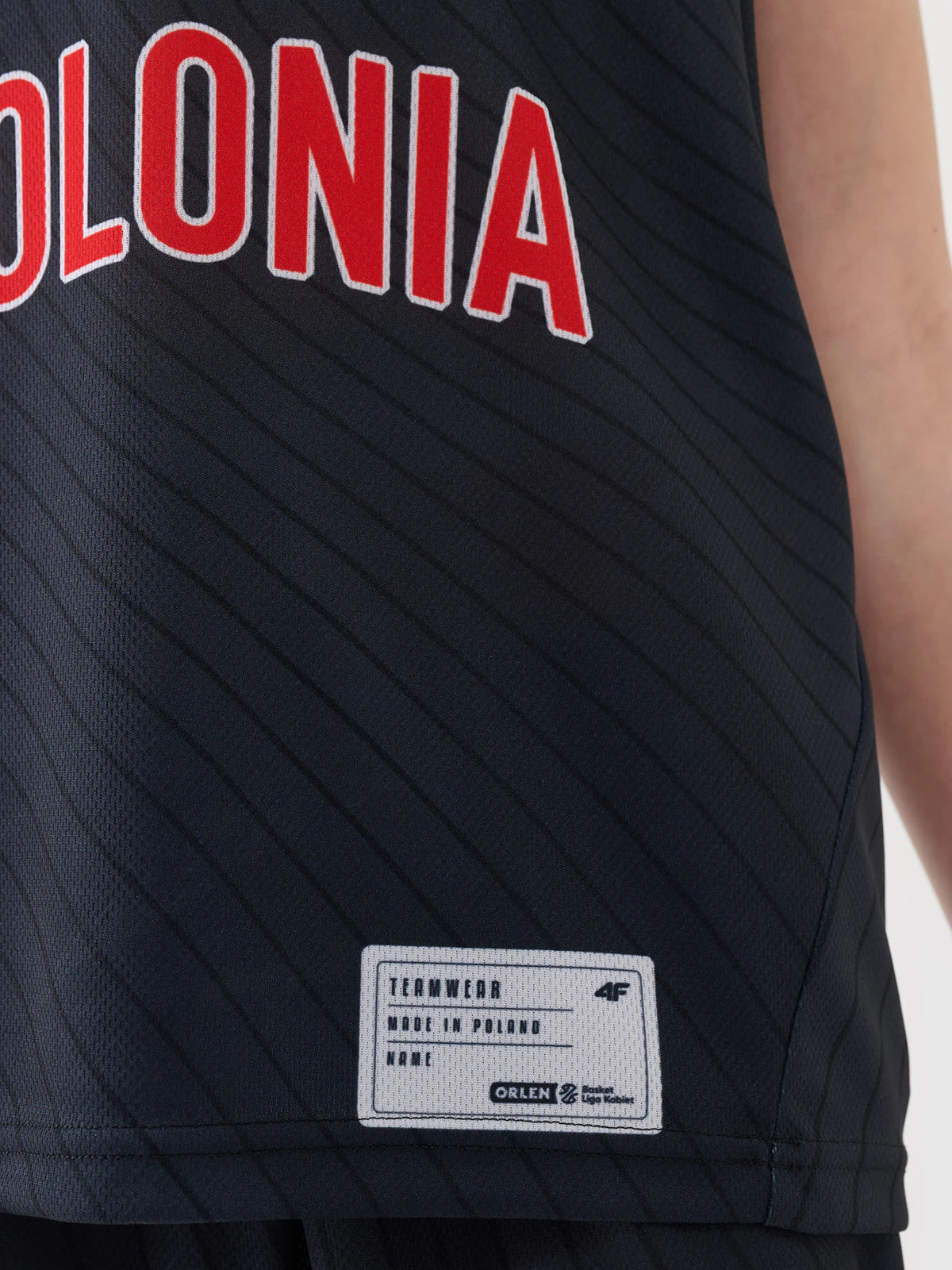 Koszulka meczowa replika domowa z sezonu 2024/25 dziecięca 4F x Polonia Warszawa