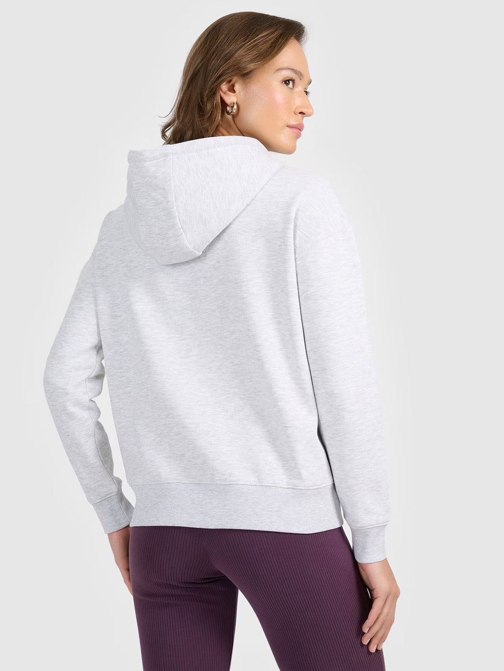 Bluza dresowa rozpinana z kapturem damska