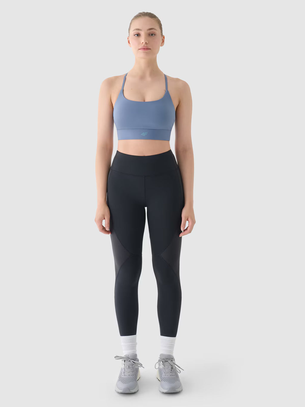 Legginsy treningowe z wysokim stanem damskie