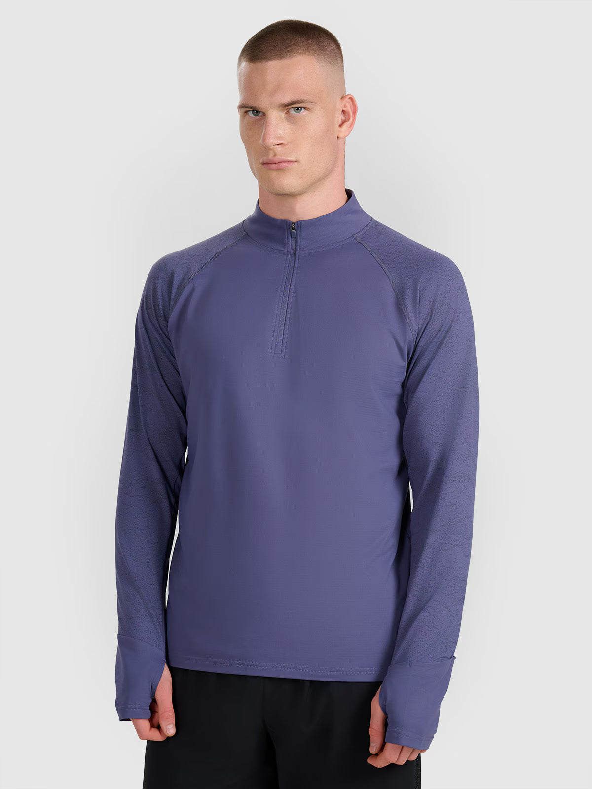 Bluza do biegania regular szybkoschnąca męska