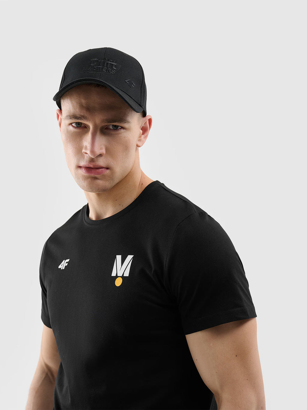 T-shirt regular z nadrukiem uniseks 4F x Drift Masters